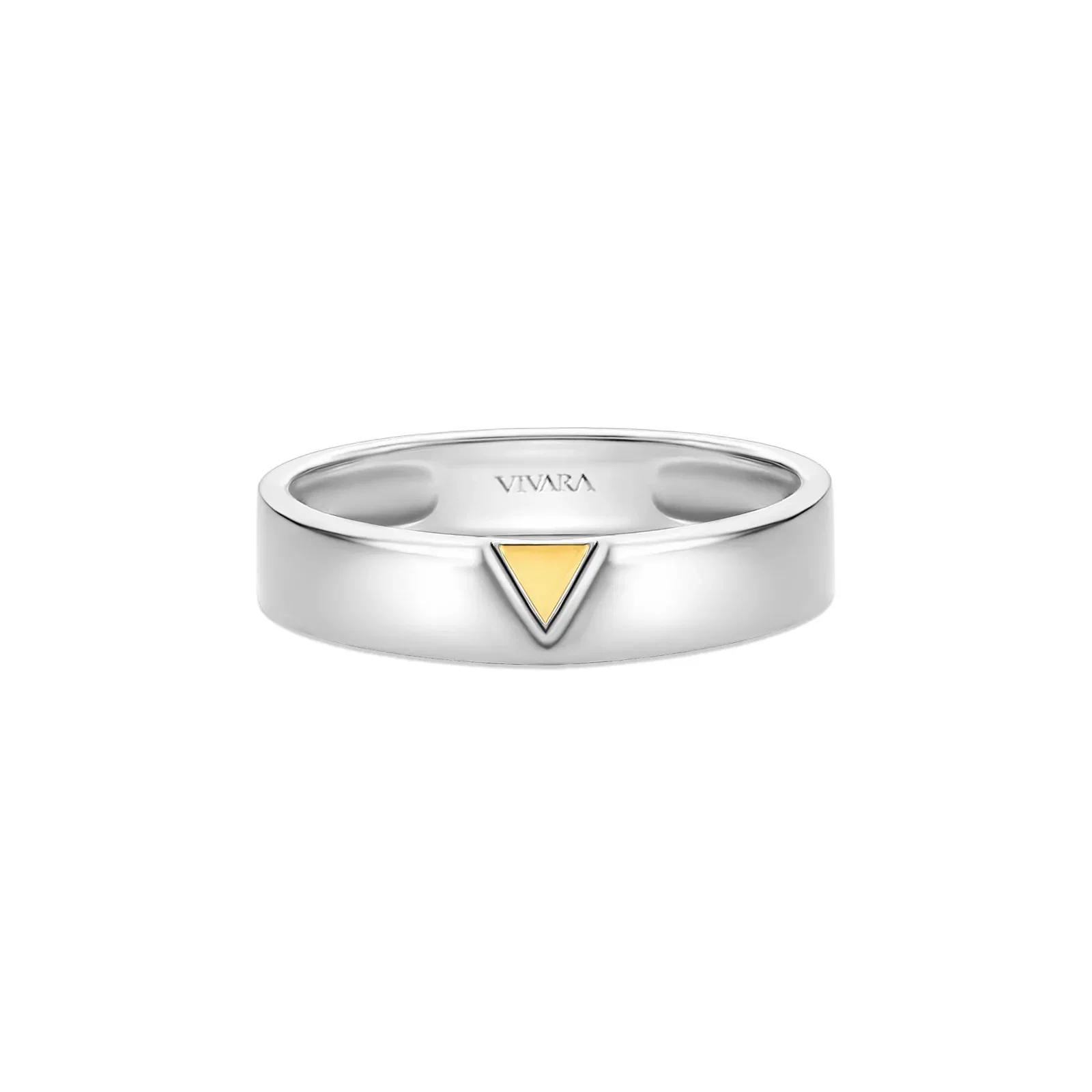 Anel Vivara em Prata 925 e Ouro Amarelo 18k — imagem 1
