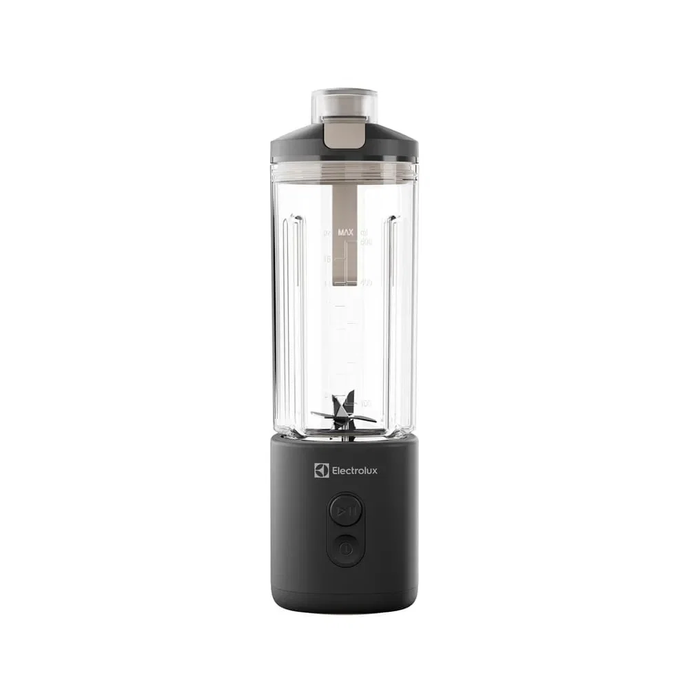 Liquidificador Portátil Sem Fio Electrolux 120W Experience Preto Carregamento USB (BSE40)