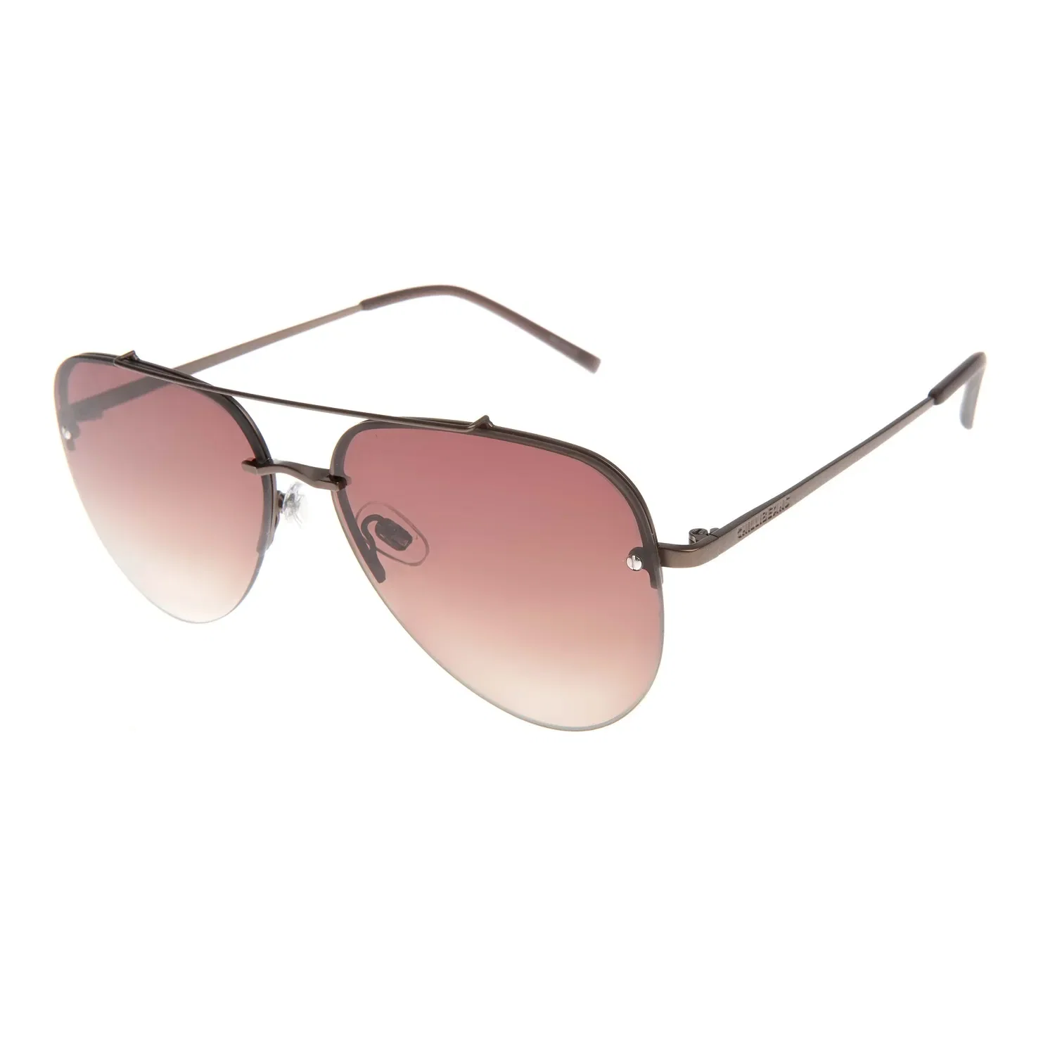 Óculos de Sol Feminino Chilli Beans Clássicos Aviador Degradê Marrom — imagem 1