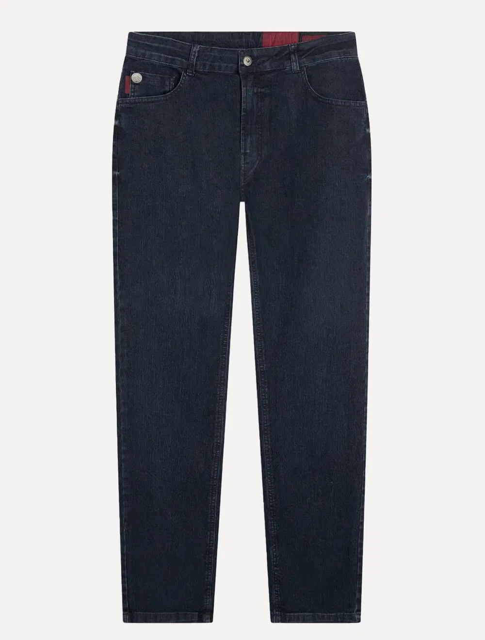 Calça Ellus Jeans Masculina Skinny 5 Pckts Sprouting LY IV Azul Escuro
