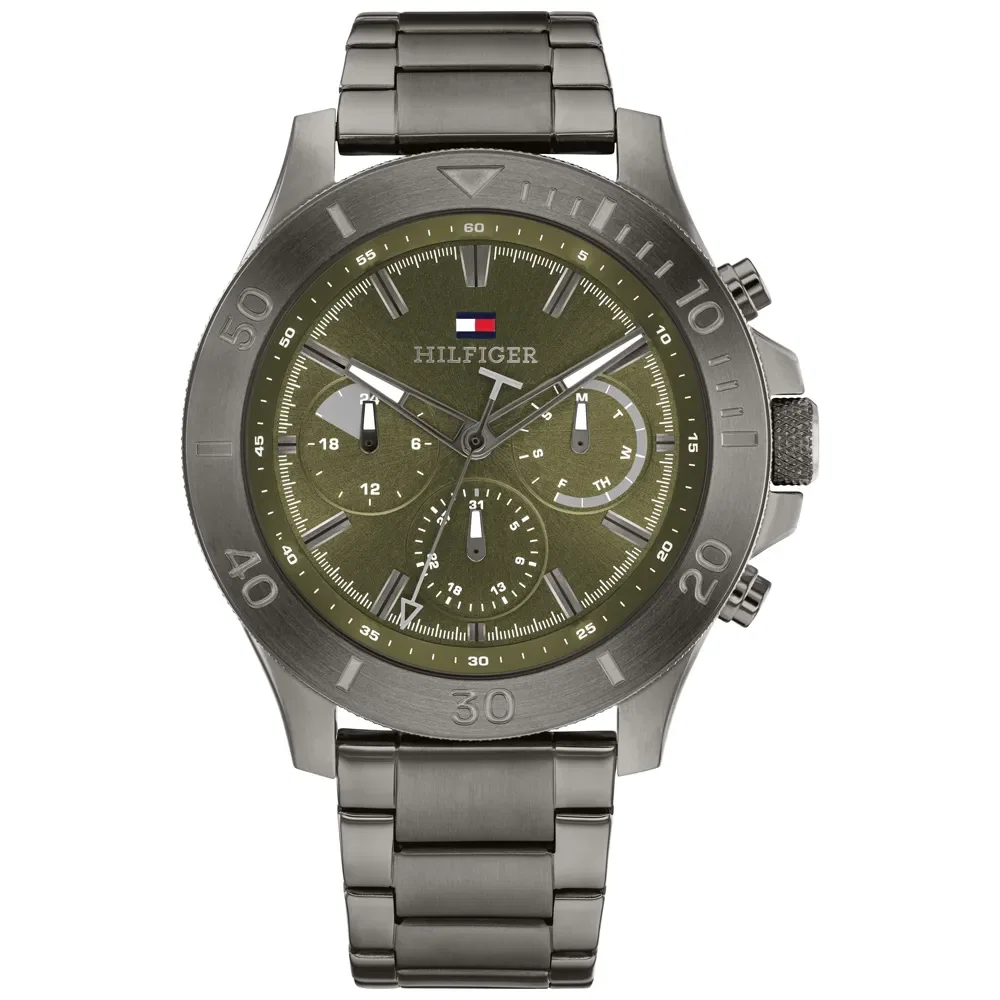 Relógio Tommy Hilfiger Masculino Aço Cinza 1792115