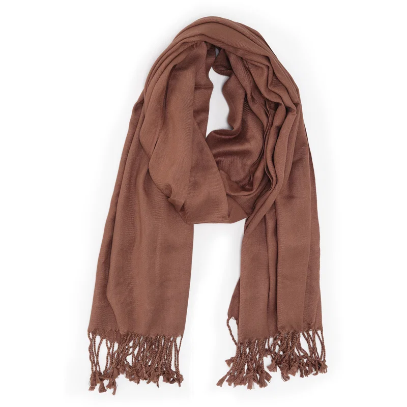 Echarpe Pashmina Viscose Lisa