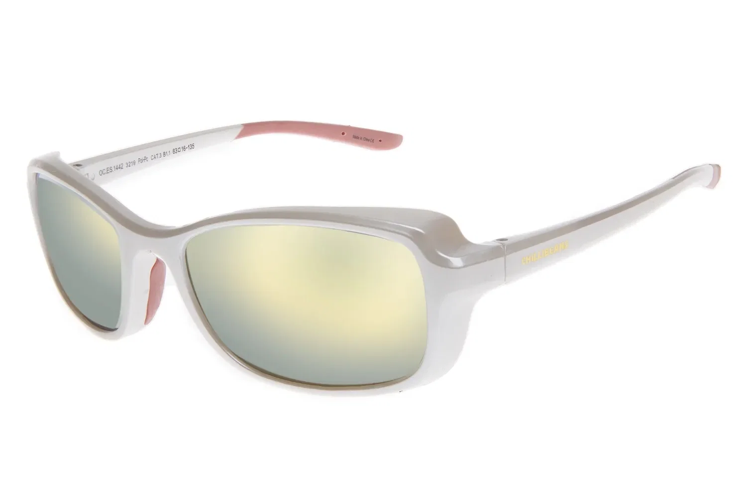 Óculos de Sol Feminino Chilli Beans Performance BF Branco Polarizado — imagem 1