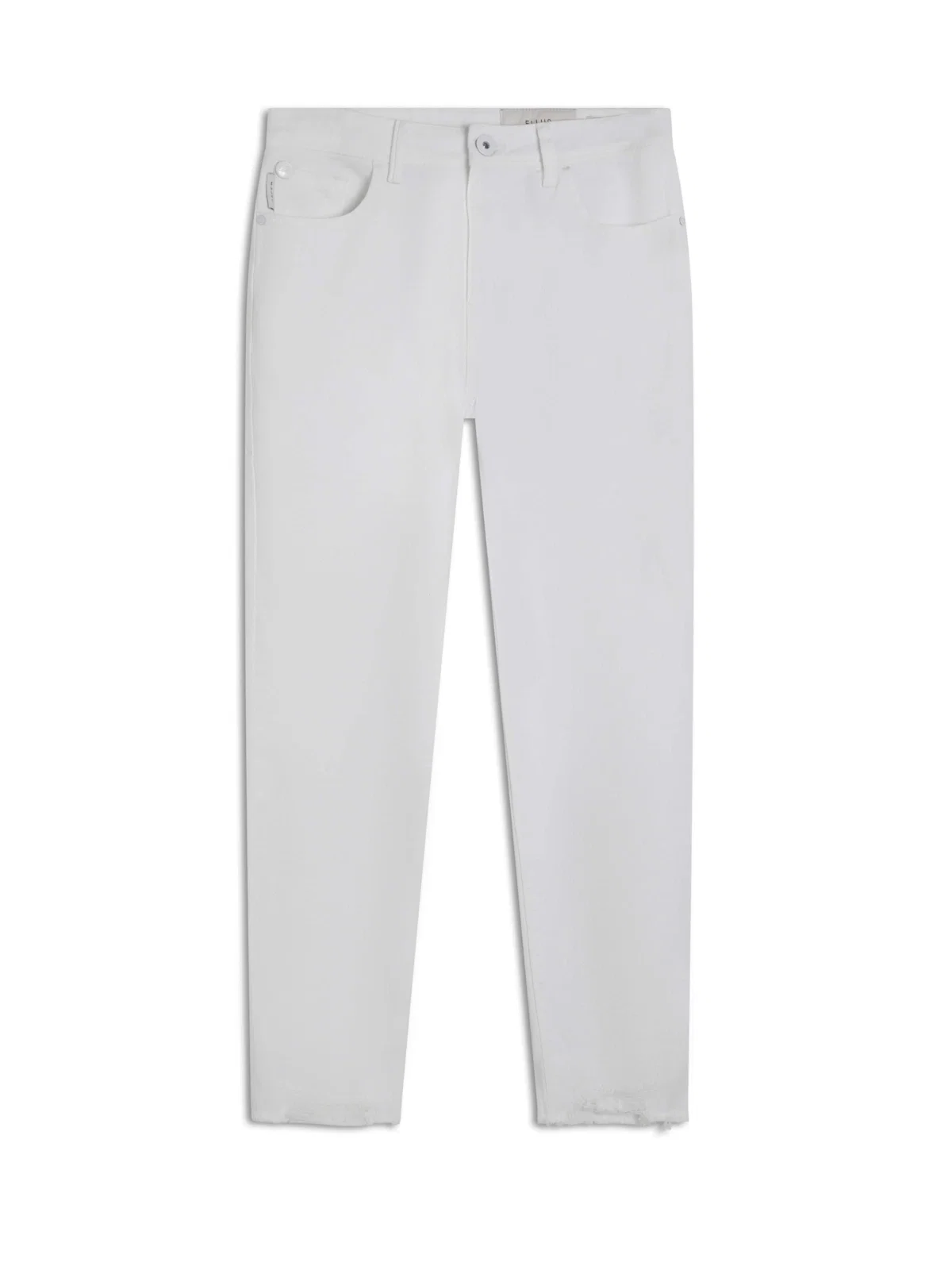Calça Vintage Denim Color Mom Branco — imagem 1