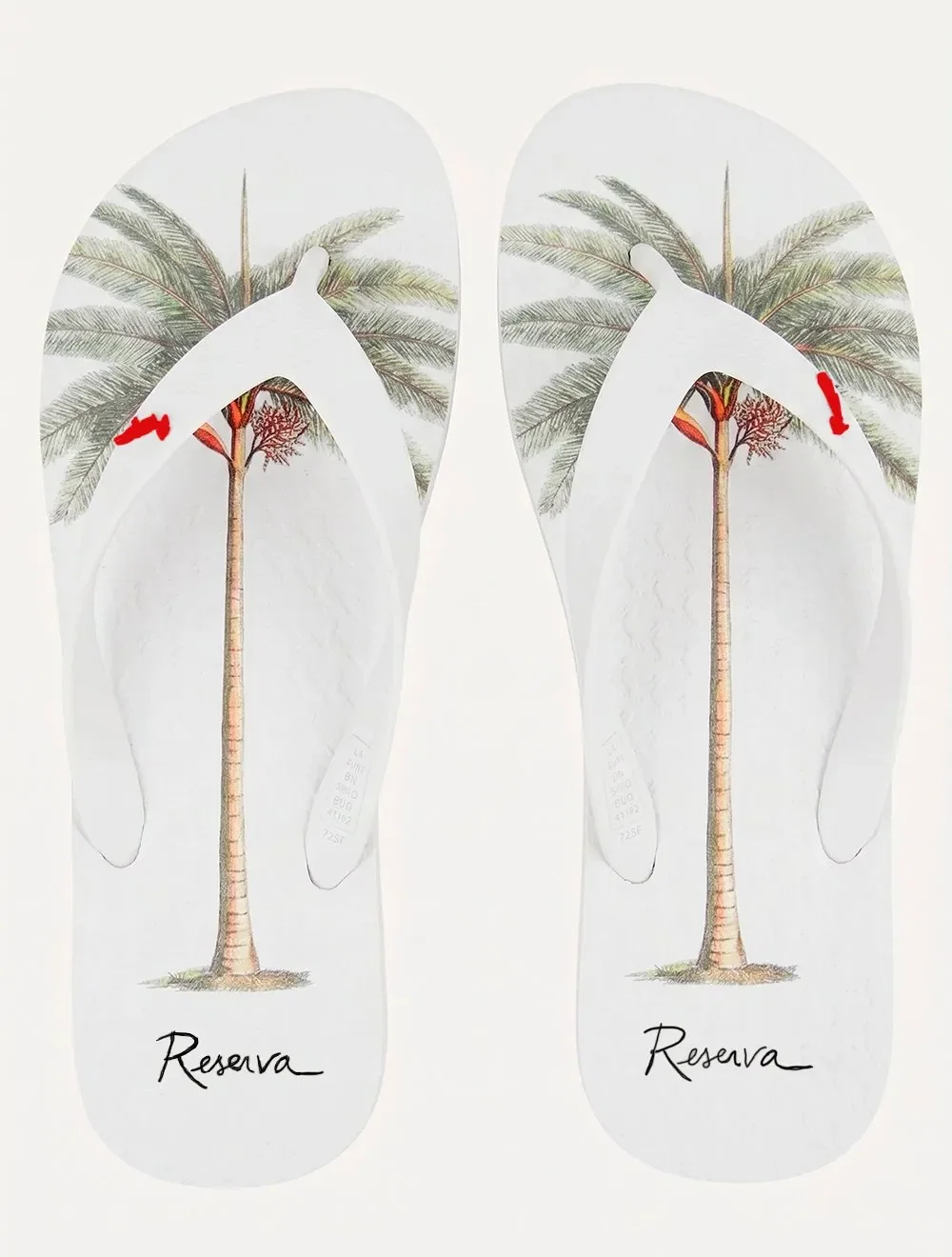 Chinelo Reserva Masculino RSV Palmeira Branco