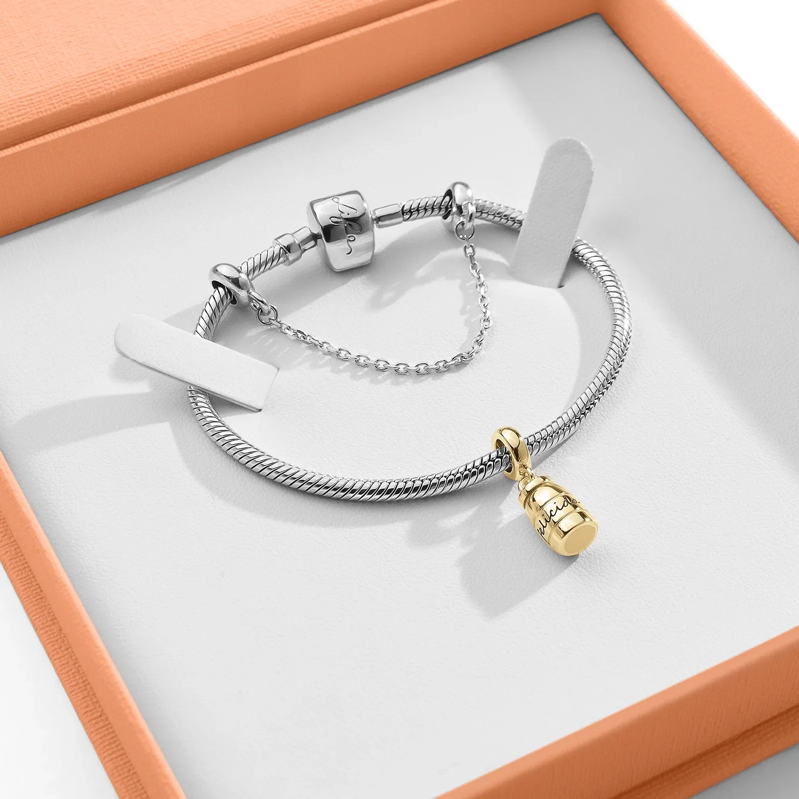 Kit Life Wishes - Conjunto Pulseira em Prata 925 + Pote da Felicidade
