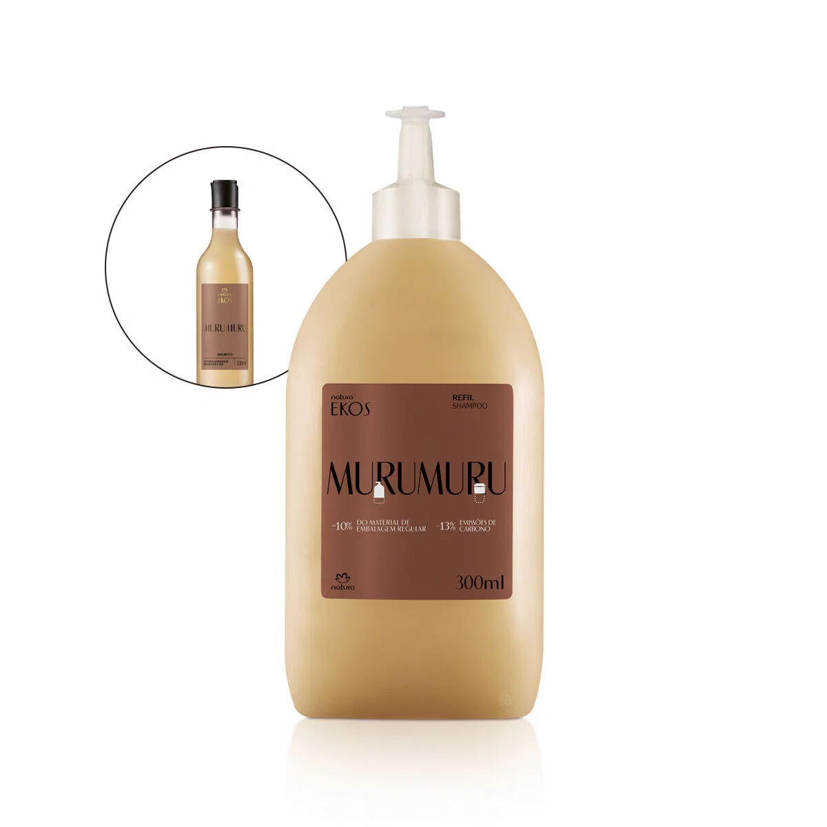 Refil Shampoo Ekos Murumuru 300 ml