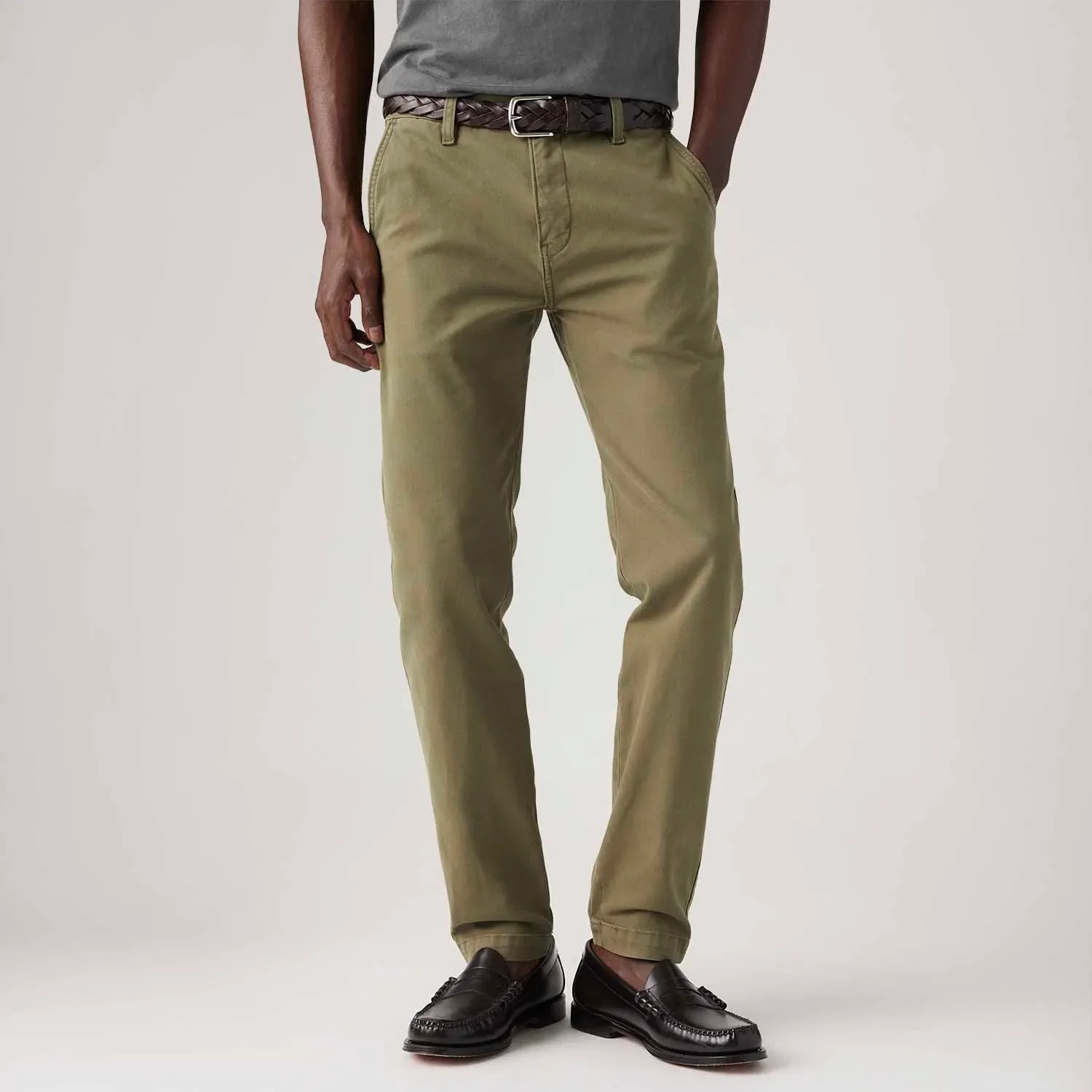 Calça Levi's® XX Chino Slim II Verde — imagem 1
