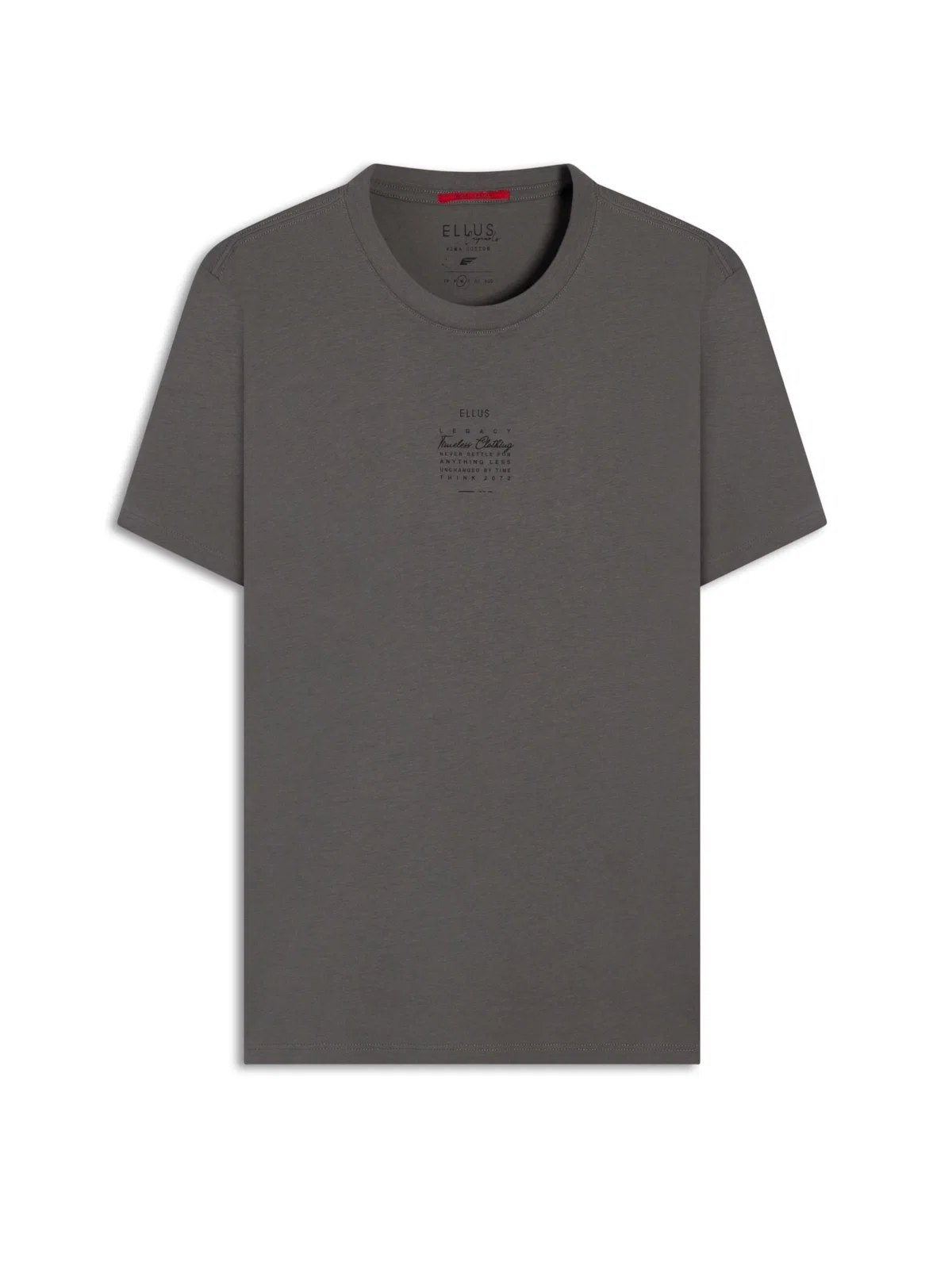 T-Shirt Pima Timeless Clothing Marrom — imagem 1