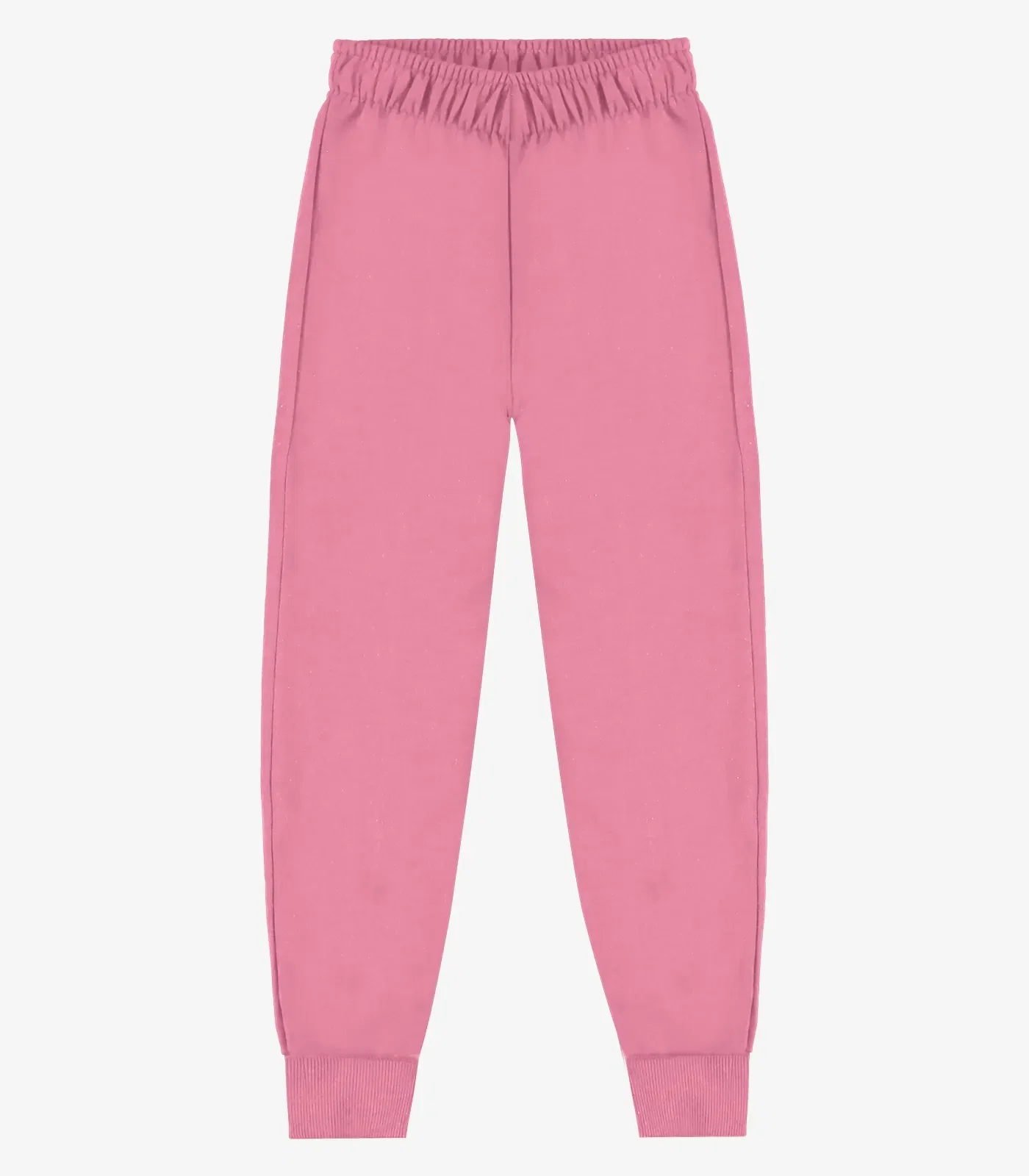 Calça Infantil Moletom Básica Rovitex Kids Rosa