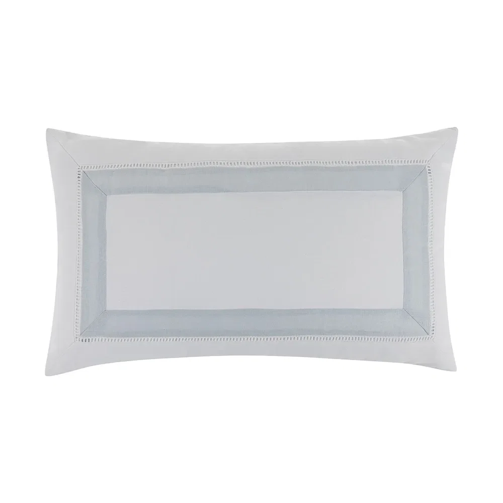Almofada Rivus Branco / Azul 30cm x 50cm