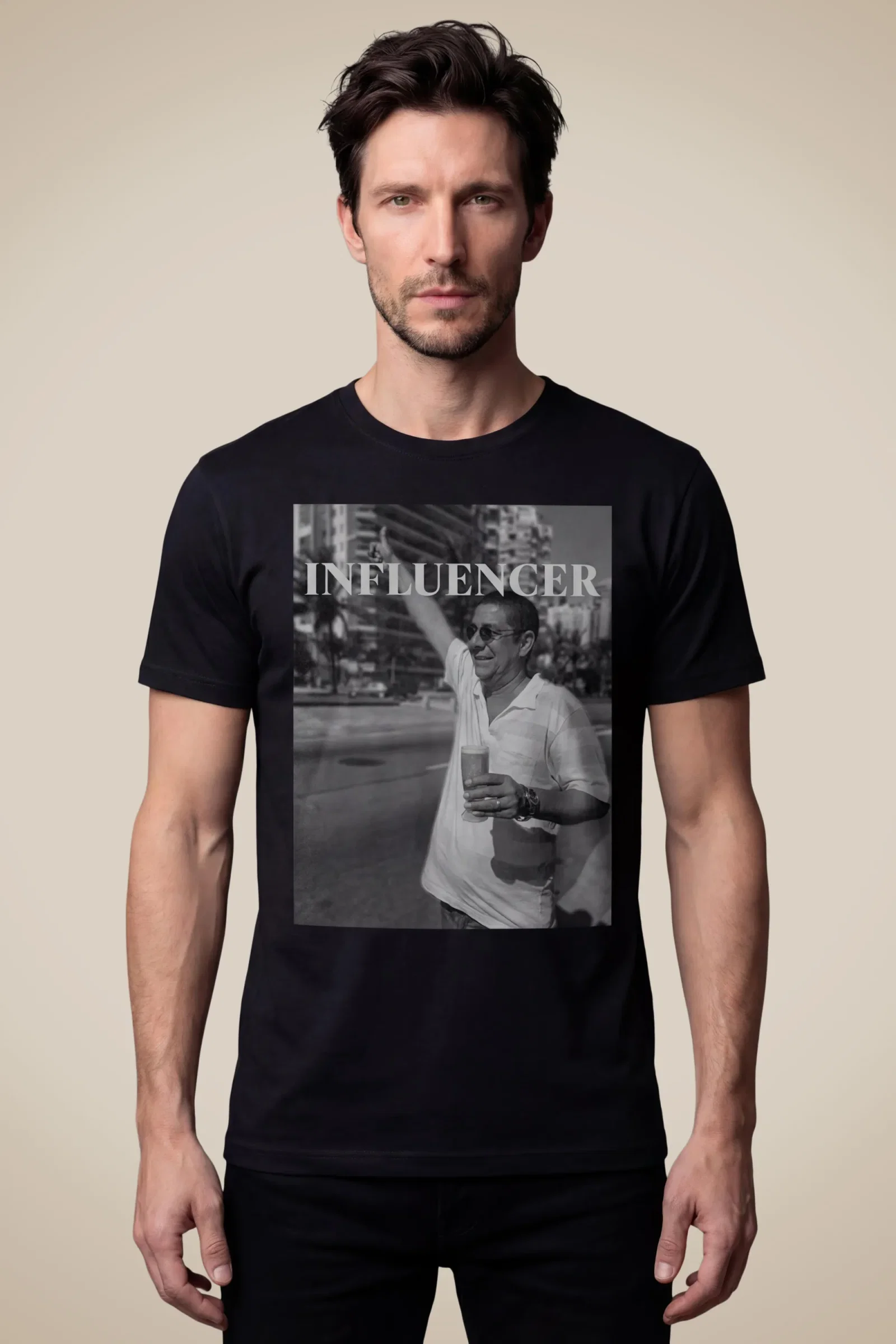 Camiseta Zeca Influencer Meme — imagem 1