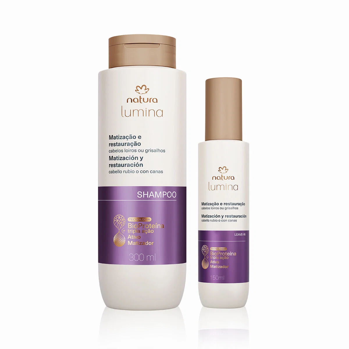 Kit Lumina Matização para Loiros e Grisalhos (2 produtos) — imagem 1