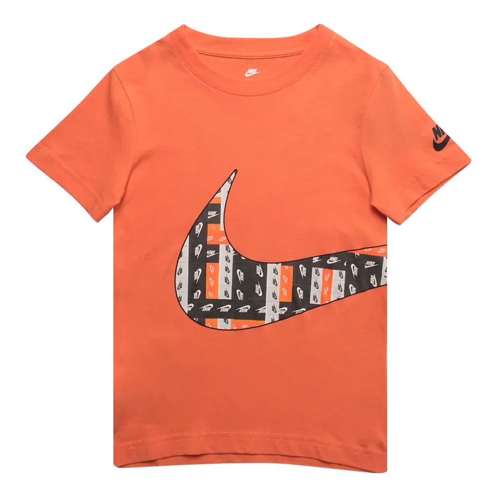 Camiseta Nike Lo-Fi Label Wrap Swoosh Infantil — imagem 1