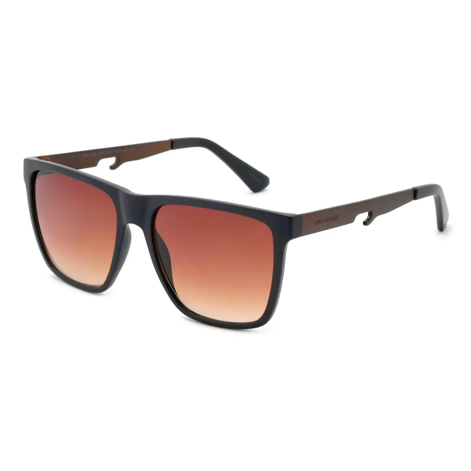 Óculos de Sol Masculino Chilli Beans Quadrado Degradê Marrom — imagem 1
