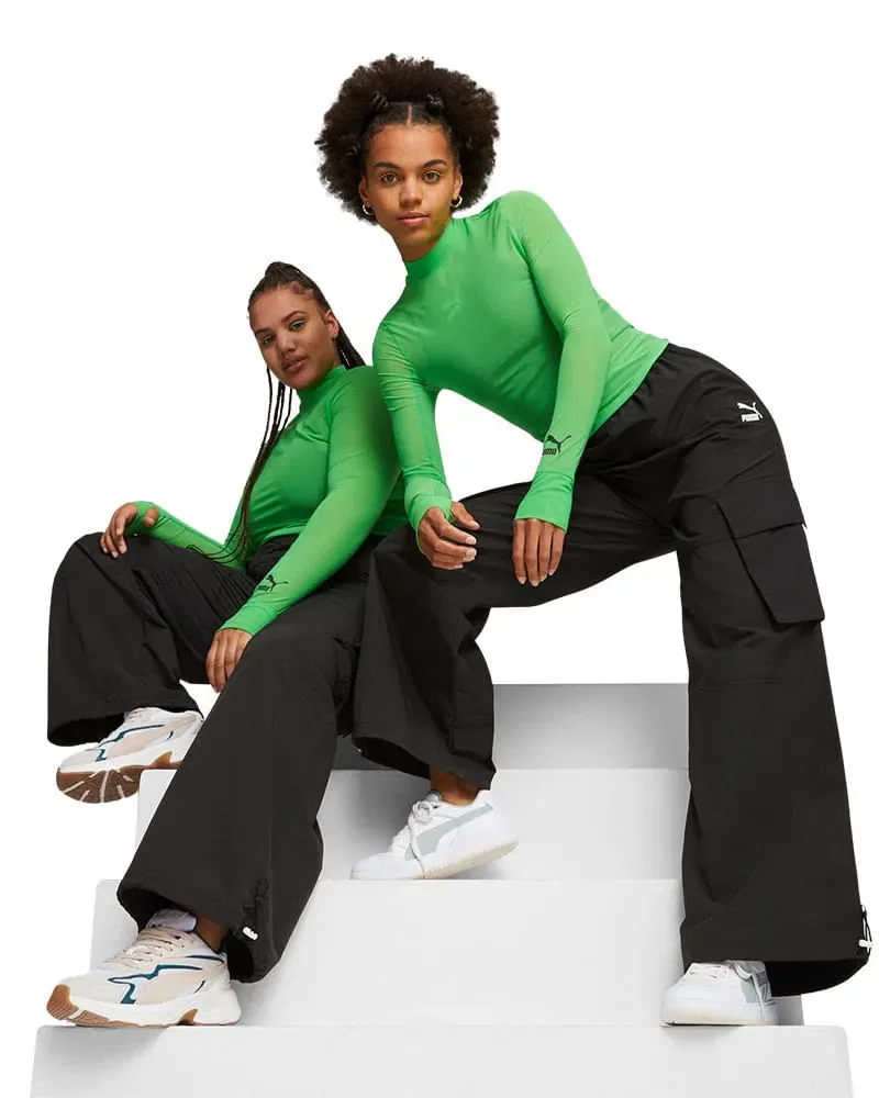 Calça Puma Dare To Relaxed Woven Feminina — imagem 1
