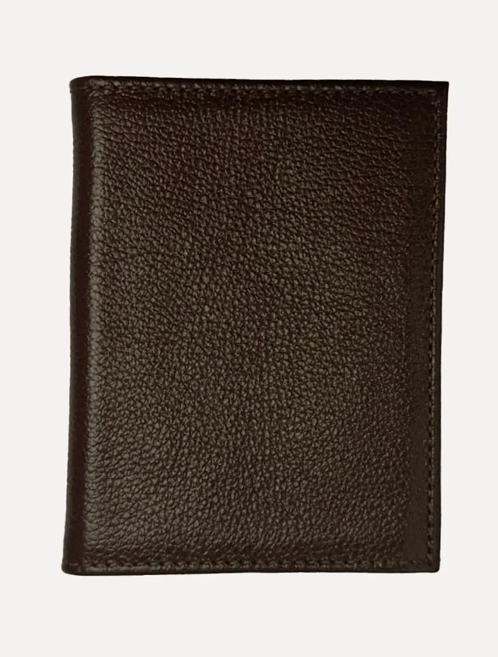 Carteira Ellus Masculina Porta-Cartão Couro Denver Marrom