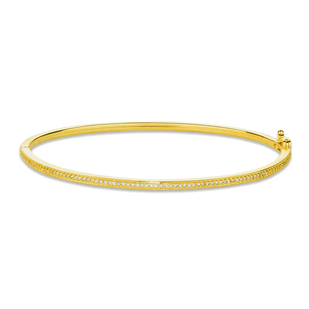 Pulseira Lumiere em Ouro Amarelo 18k com Diamantes, 0,33ct — imagem 1