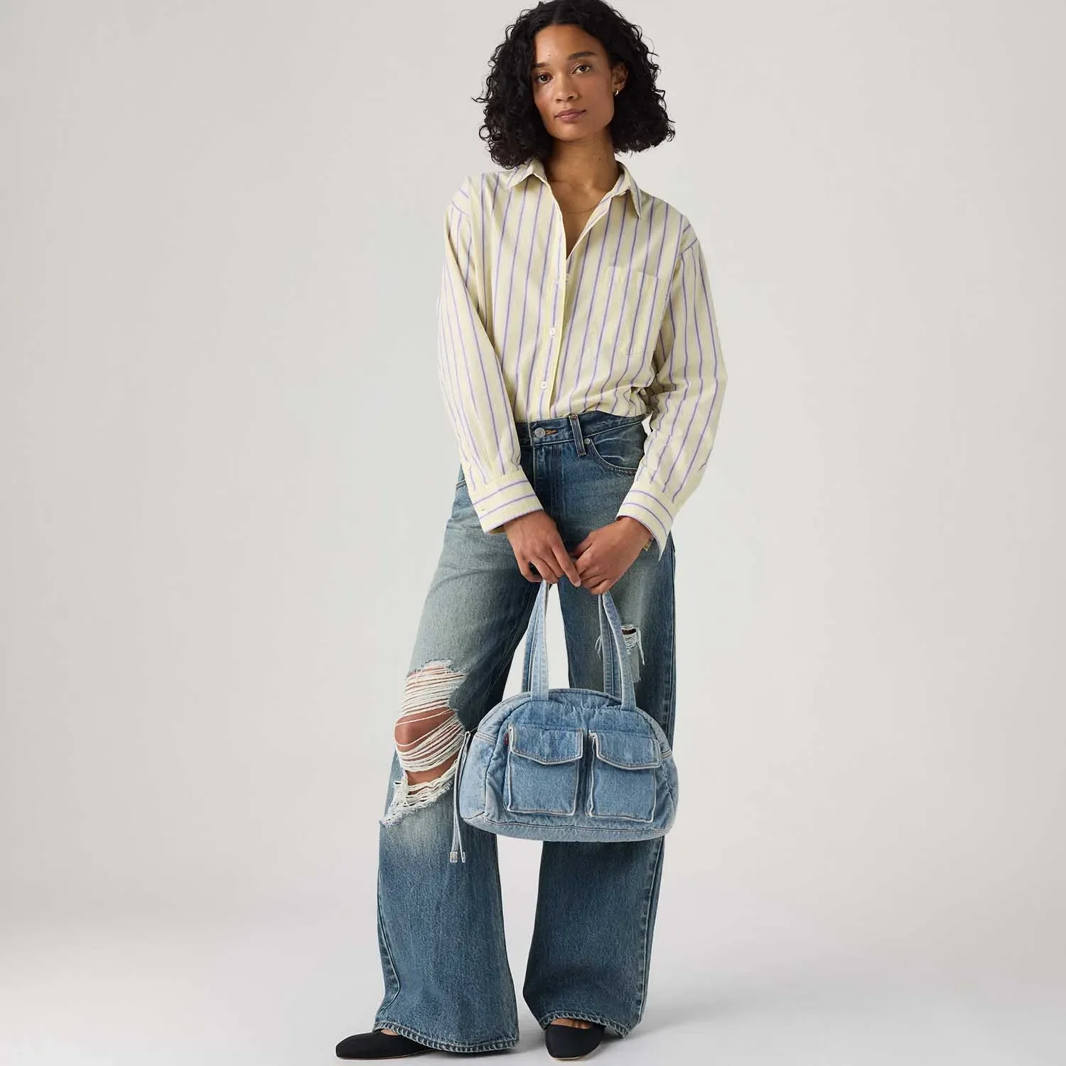 Bolsa Jeans Levi's® Blake Lavagem Clara