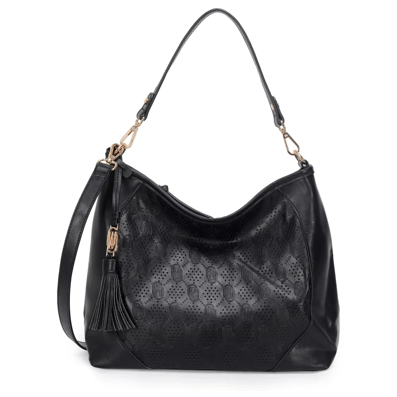 Bolsa Hobo Grande Monograma Laser