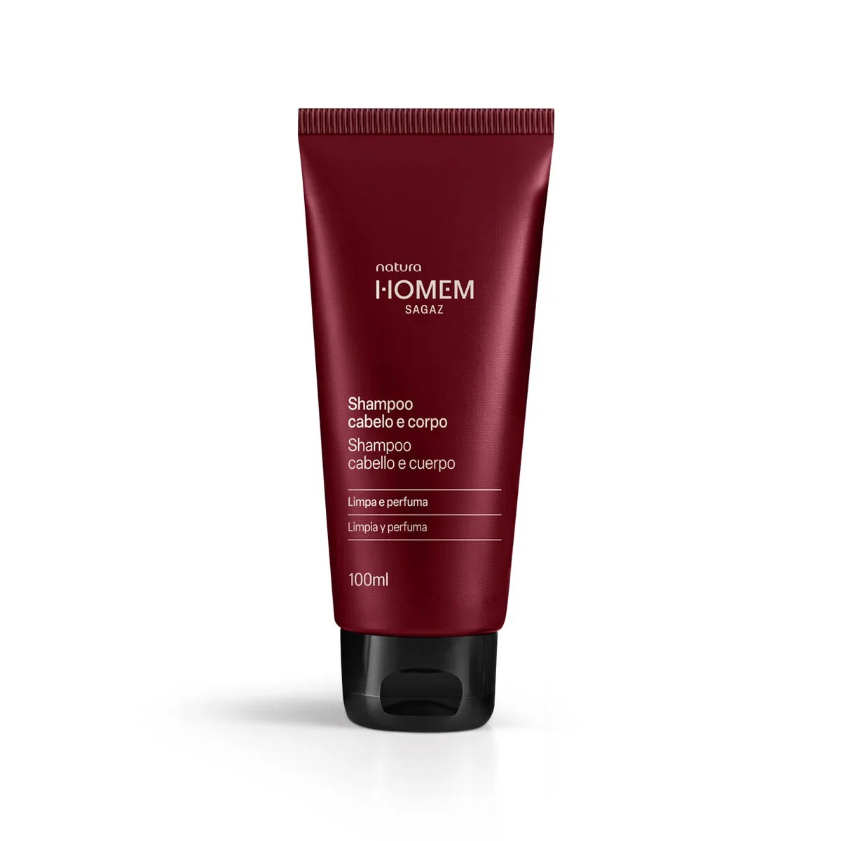 Shampoo Cabelo e Corpo Natura Homem Sagaz 100 ml