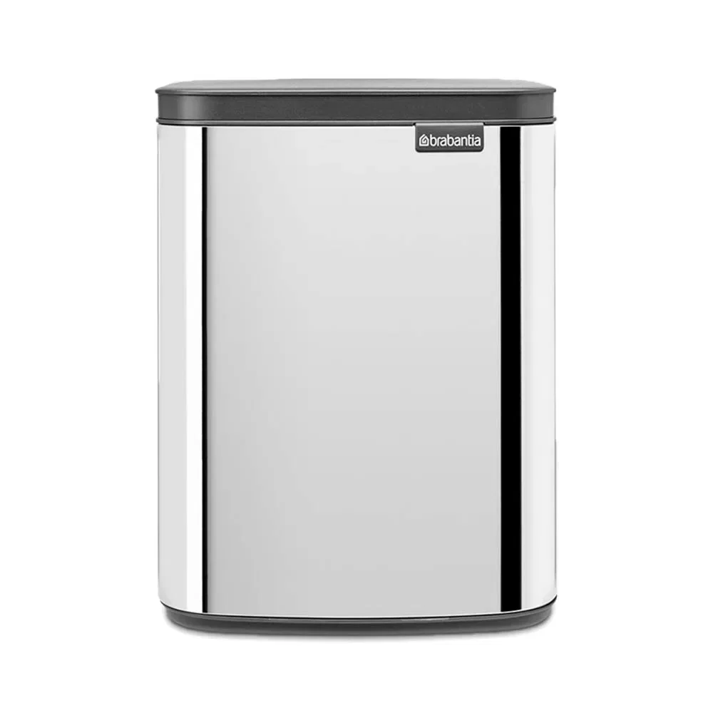 Lixeira BO Bin em Inox 7 Litros Brabantia Prata — imagem 1