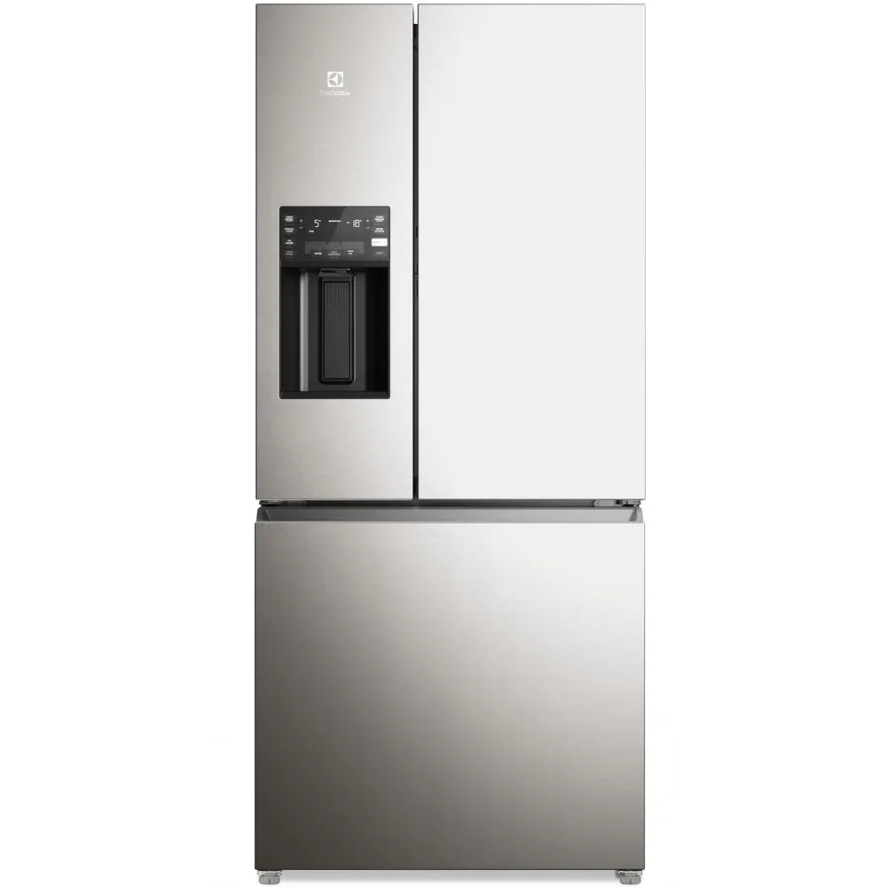 Geladeira Electrolux Frost Free 585L Efficient com AutoSense e Dispenser de Água e Gelo 3 Portas Cor Inox Look (IM8IS) — imagem 1