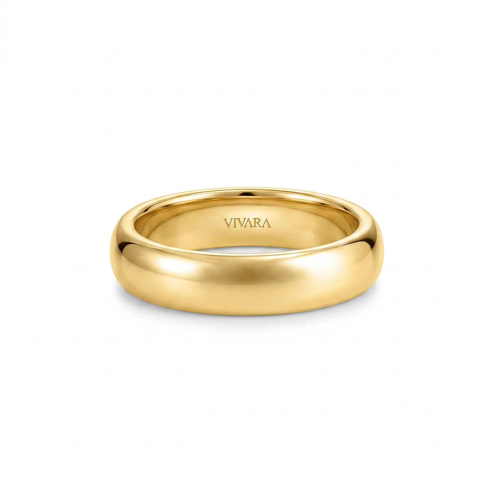 Aliança Eternitá em Prata 925 e Ouro Amarelo 18k, 5mm