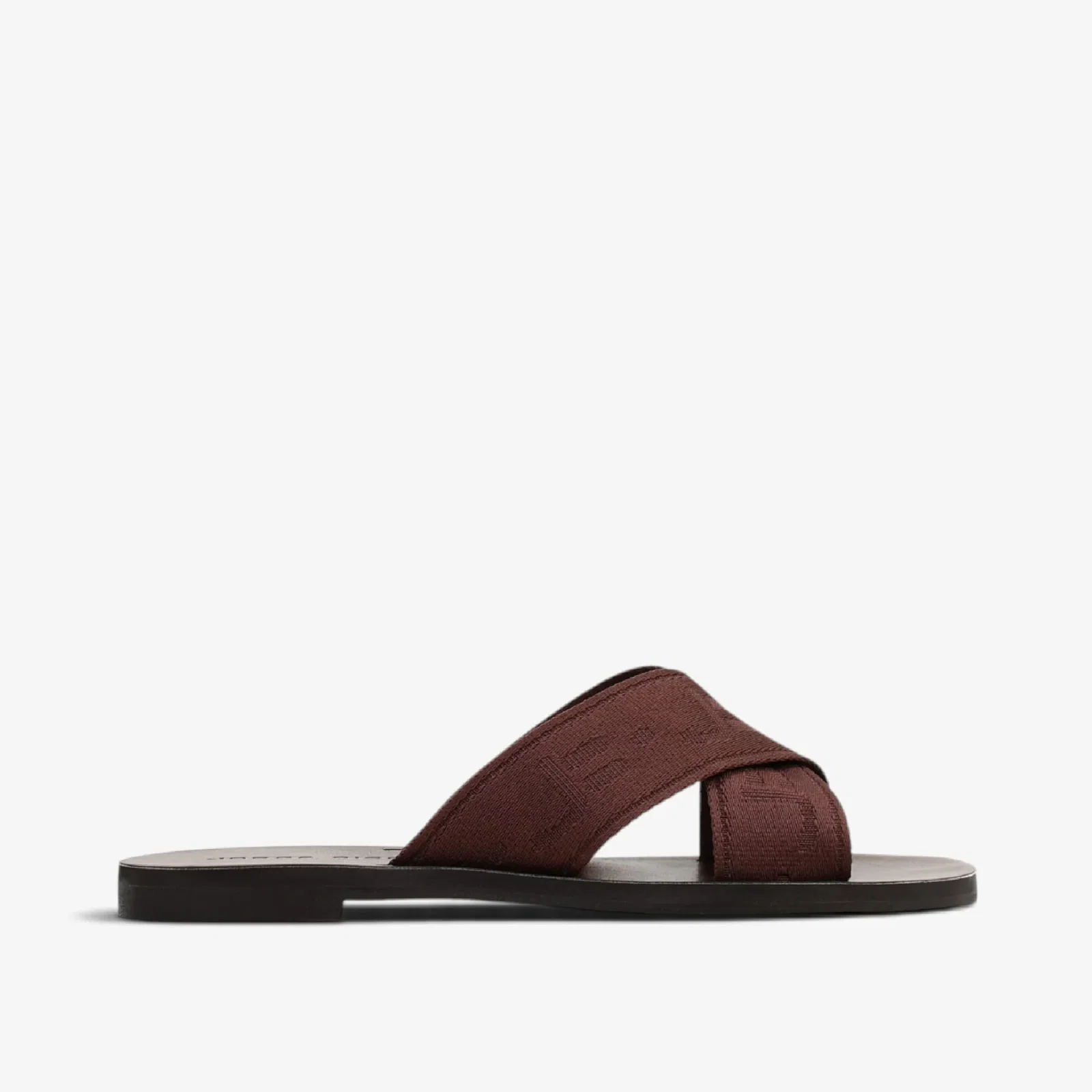 Flat Slide Marrom Florença Gorgorão