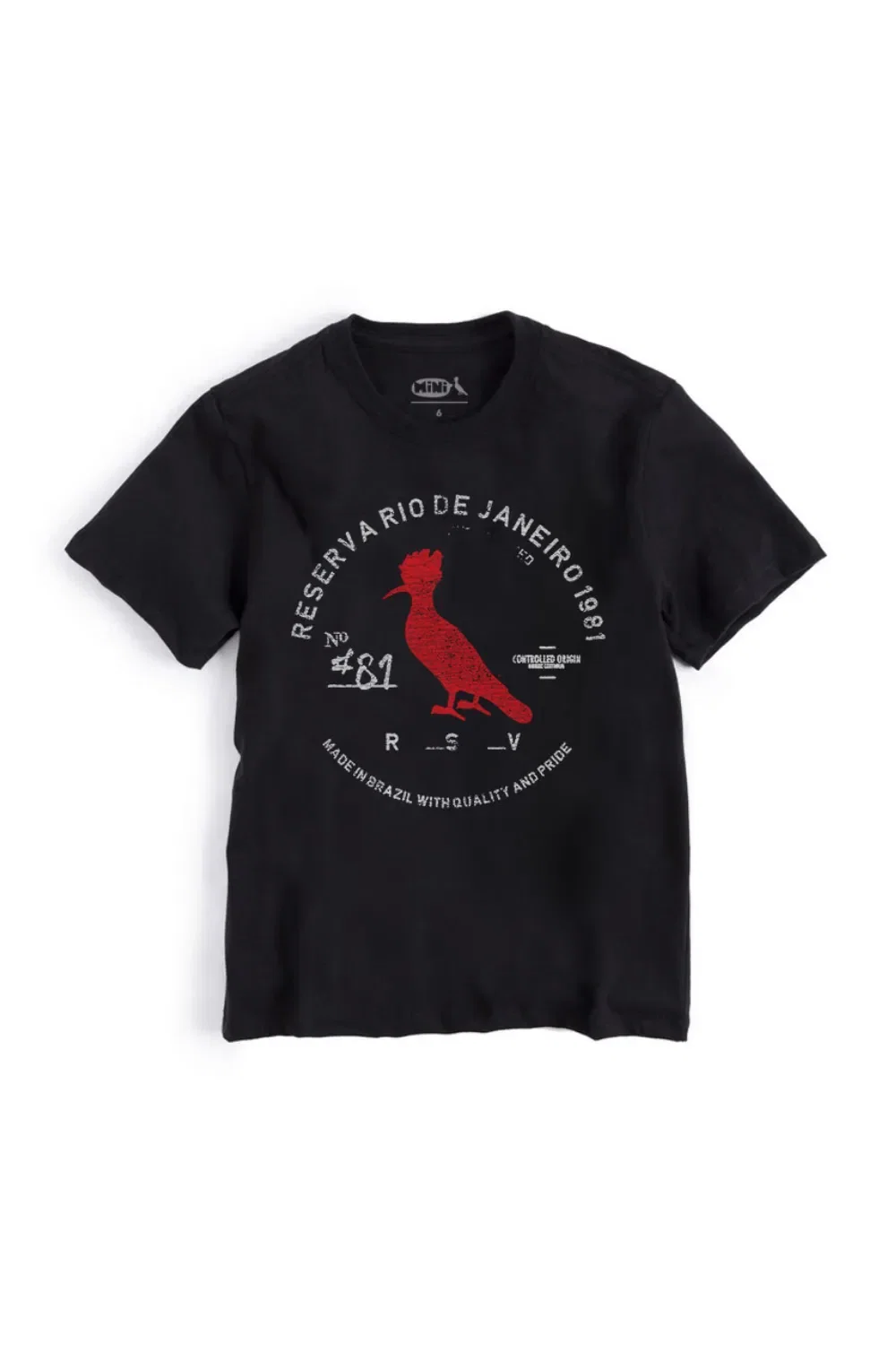 Camiseta RESERVA MINI Carimbo Gaze