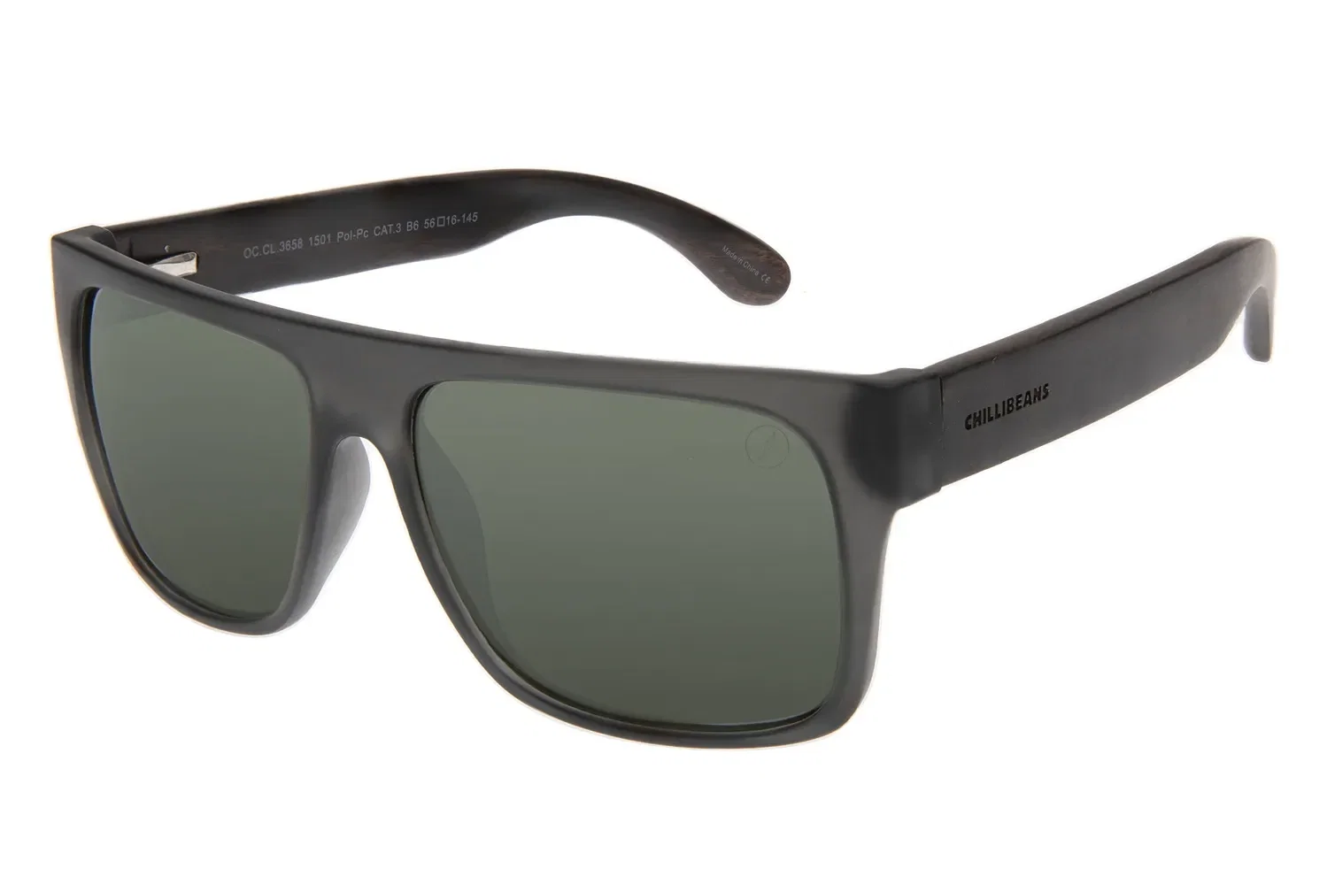 Óculos de Sol Masculino Clássicos Verde — imagem 1