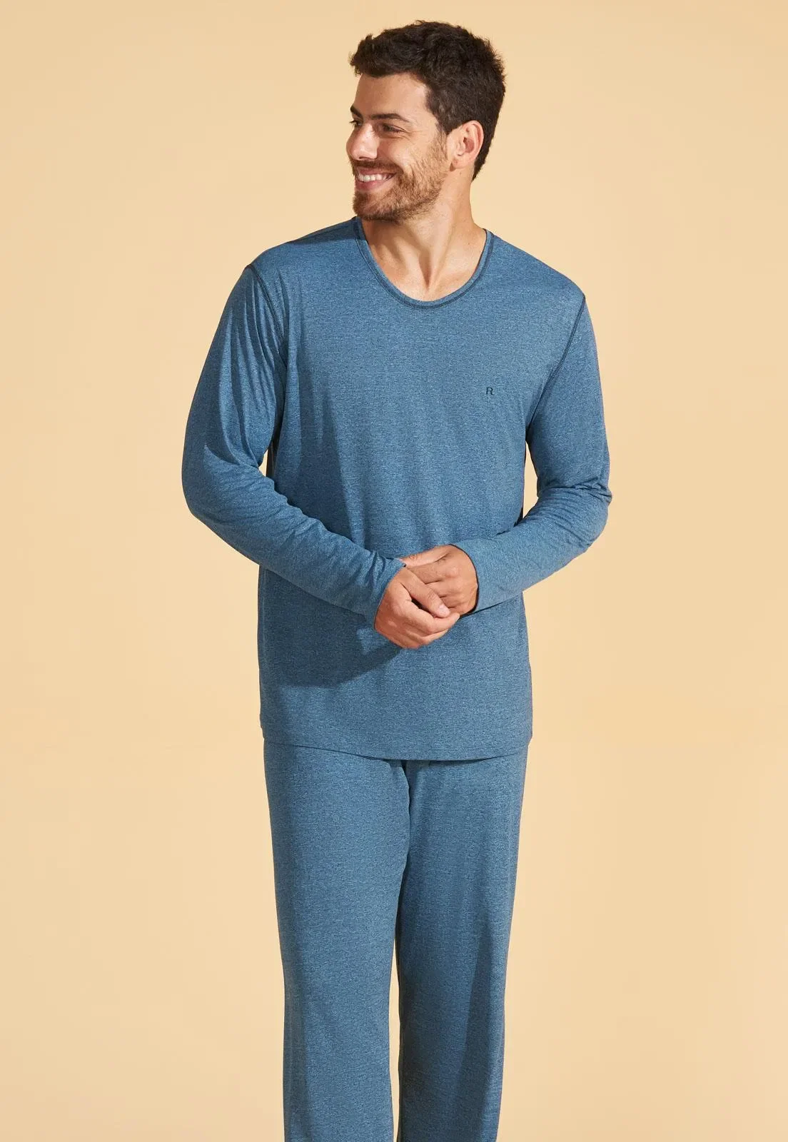 Pijama Recco Longo de Microdry — imagem 1