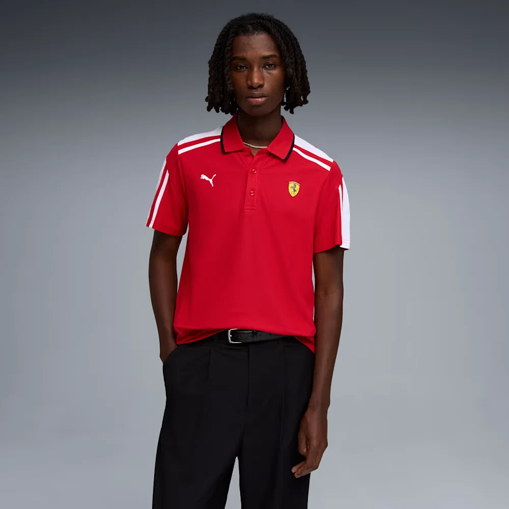 Camisa Polo Scuderia Ferrari MT7 Masculina — imagem 1