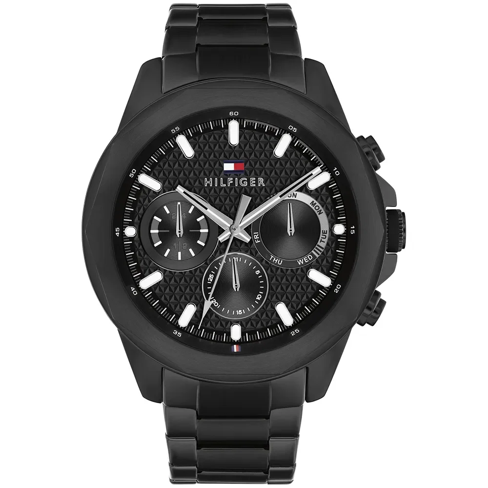 Relógio Tommy Hilfiger Masculino Aço Preto 1710653