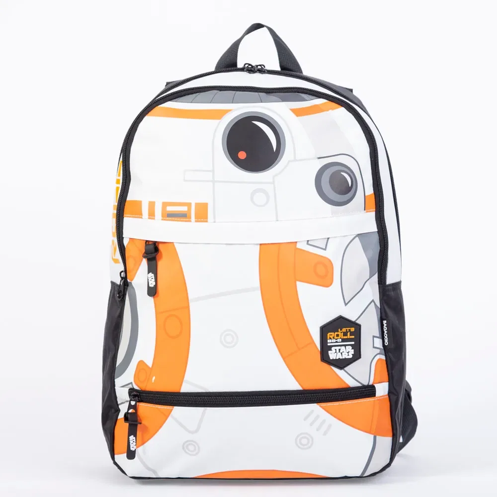 Mochila Masculina BB8 Star Wars Branca