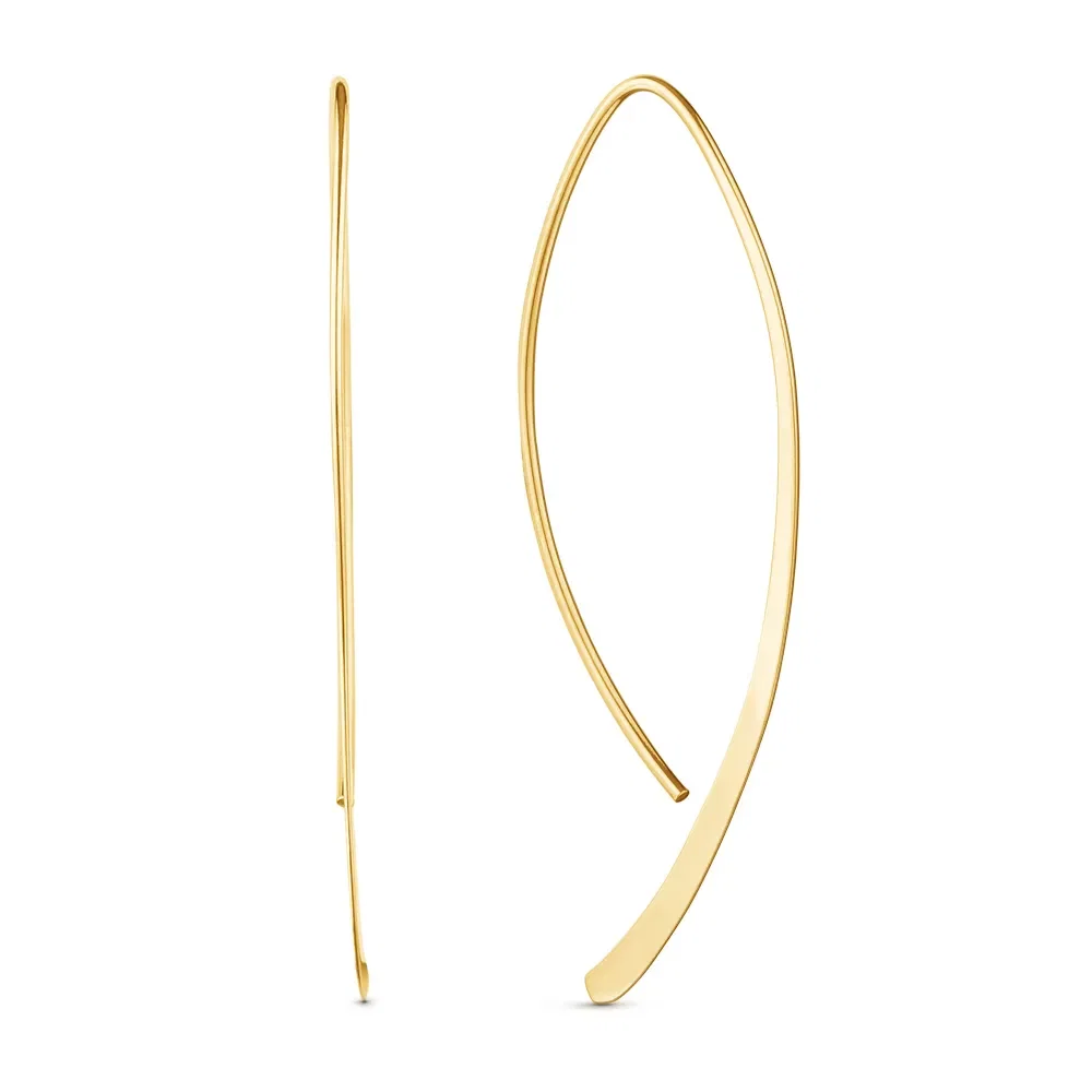 Argola em Ouro Amarelo 18k, 45mm — imagem 1