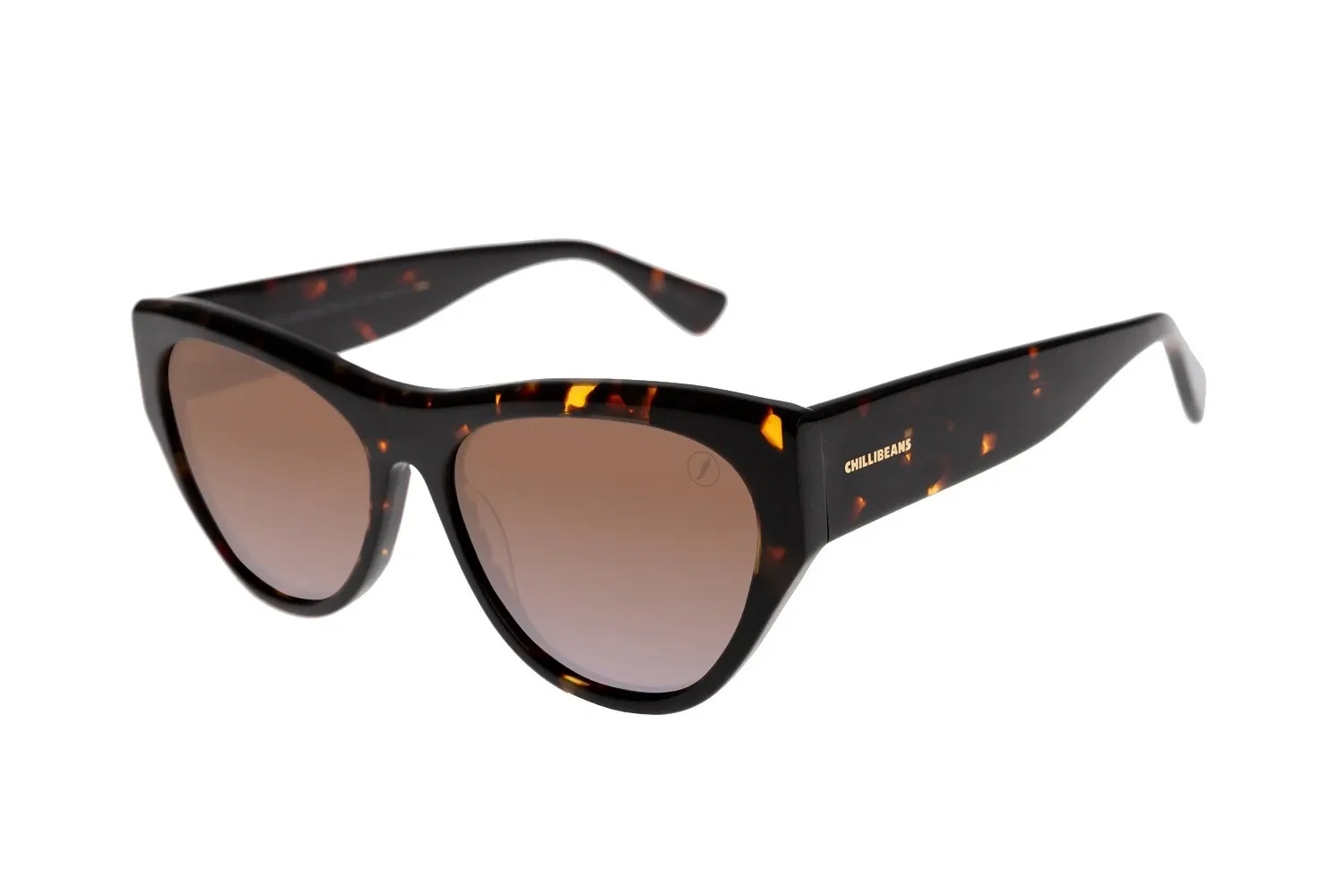 Óculos de Sol Feminino Chilli Beans Gatinho Polarizado Tartaruga