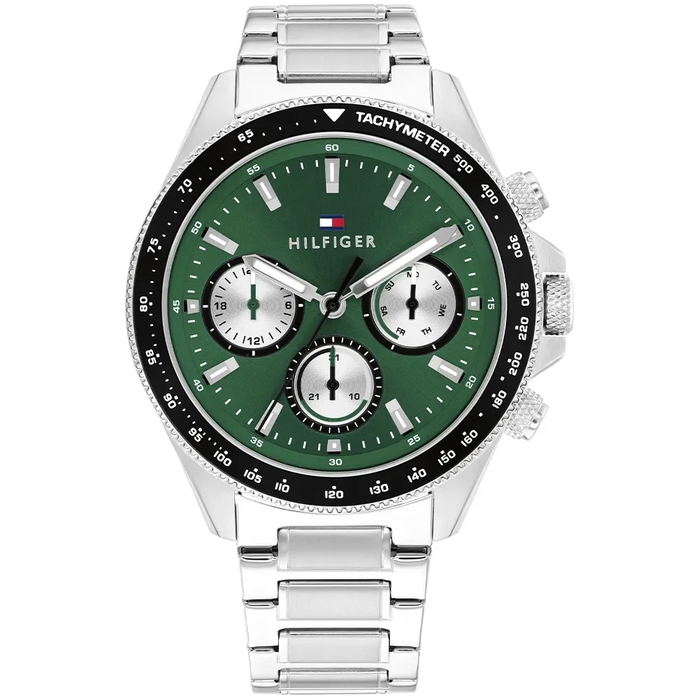 Relógio Tommy Hilfiger Clark Masculino em Aço Prateado 1792211