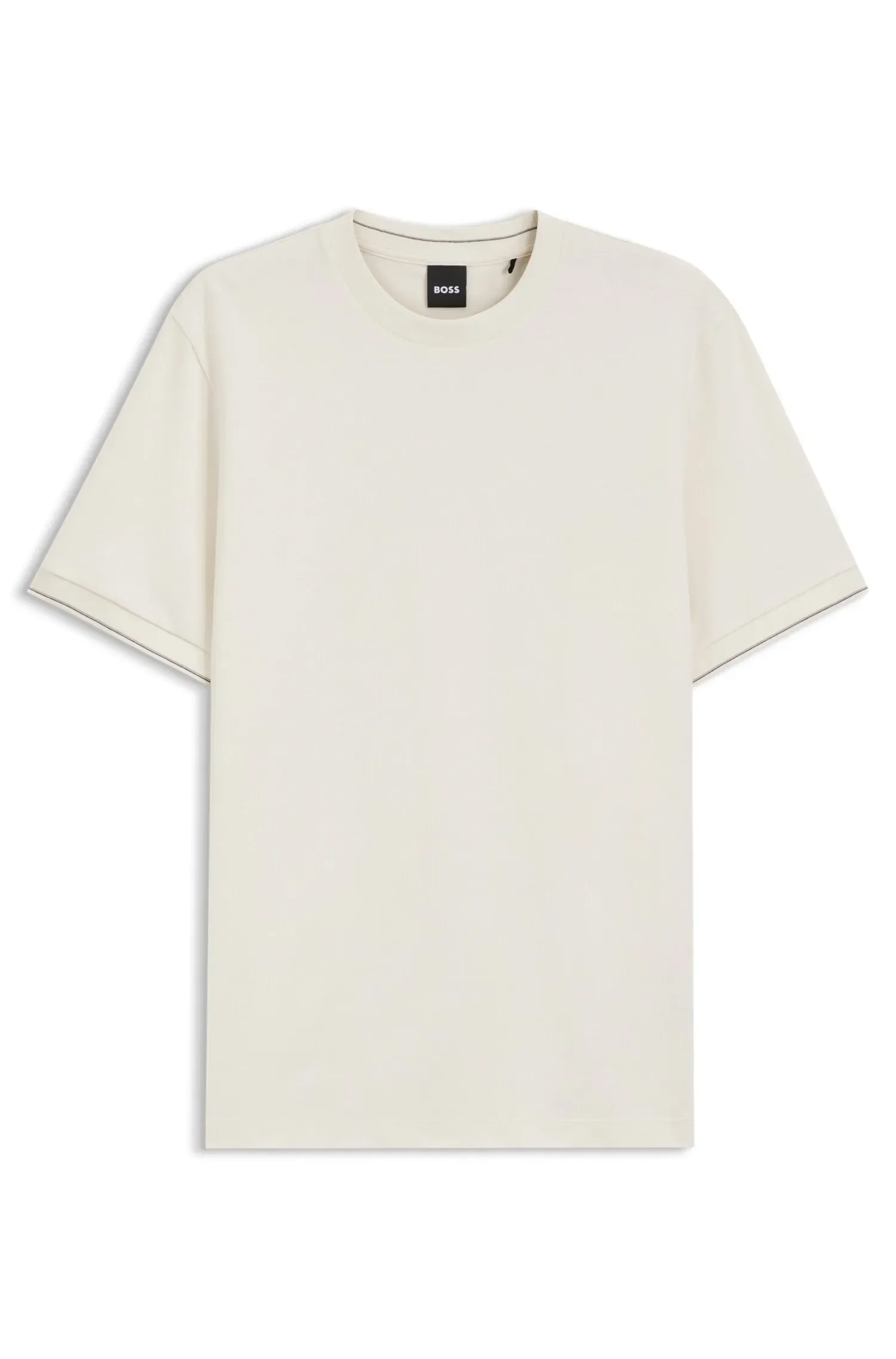 Camiseta Em Algodão Estruturado — imagem 1