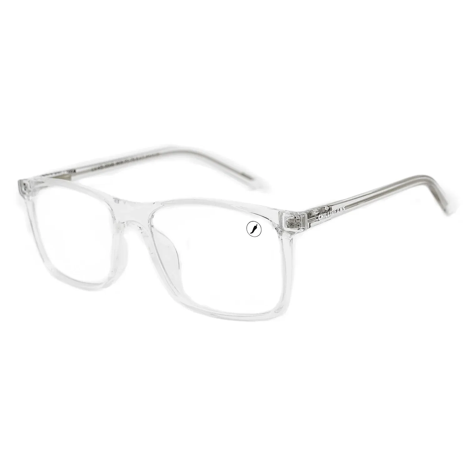 Armação Para Óculos de Grau Infantil Masculino Chilli Beans Quadrado Transparente — imagem 1