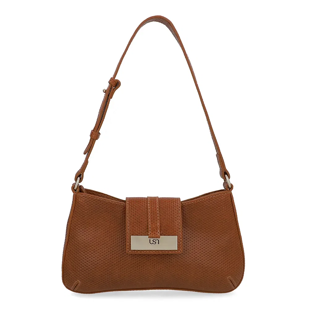 Bolsa Tiracolo Couro Marrom