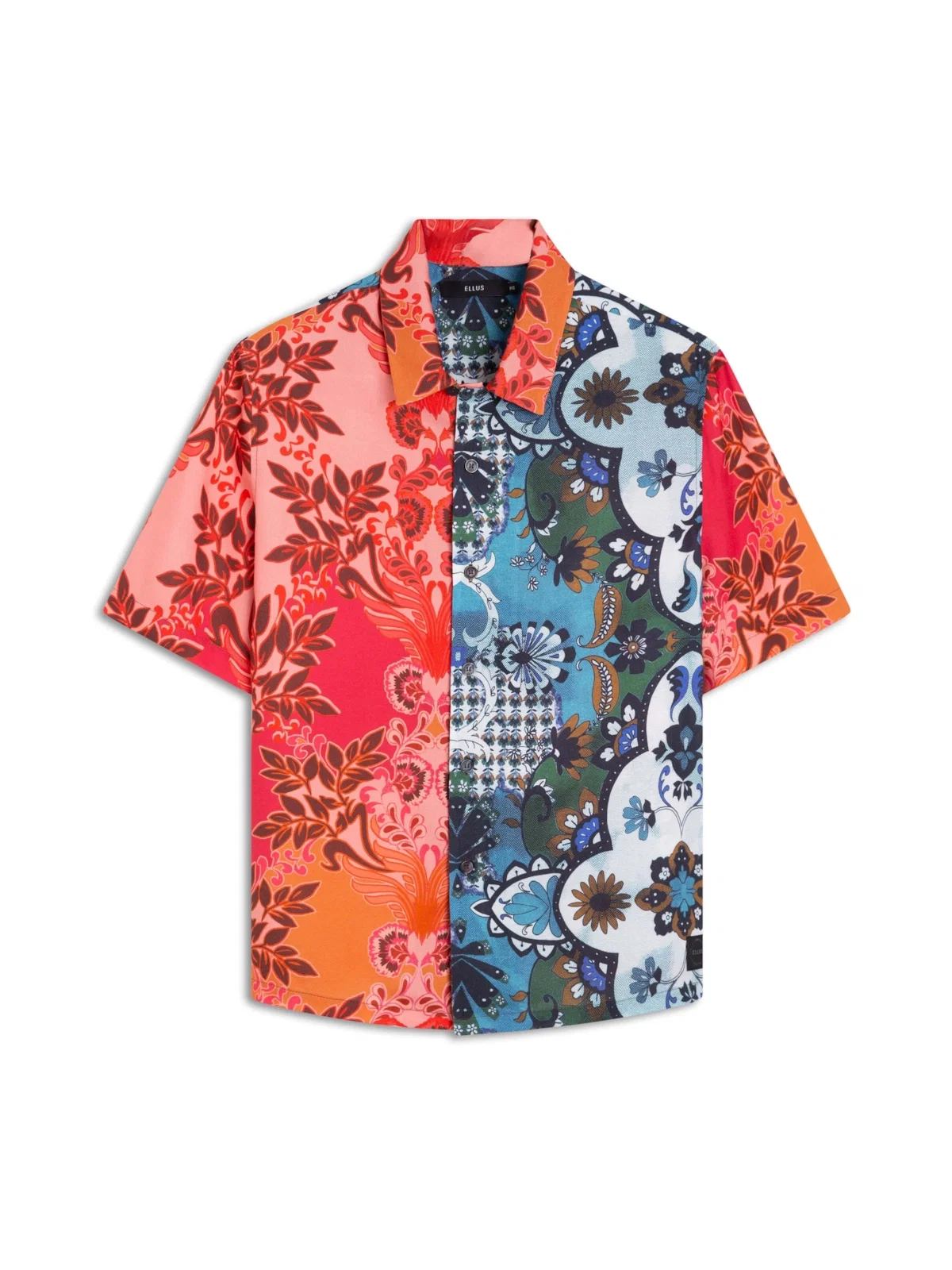 Camisa Flowers Mix American Estampado