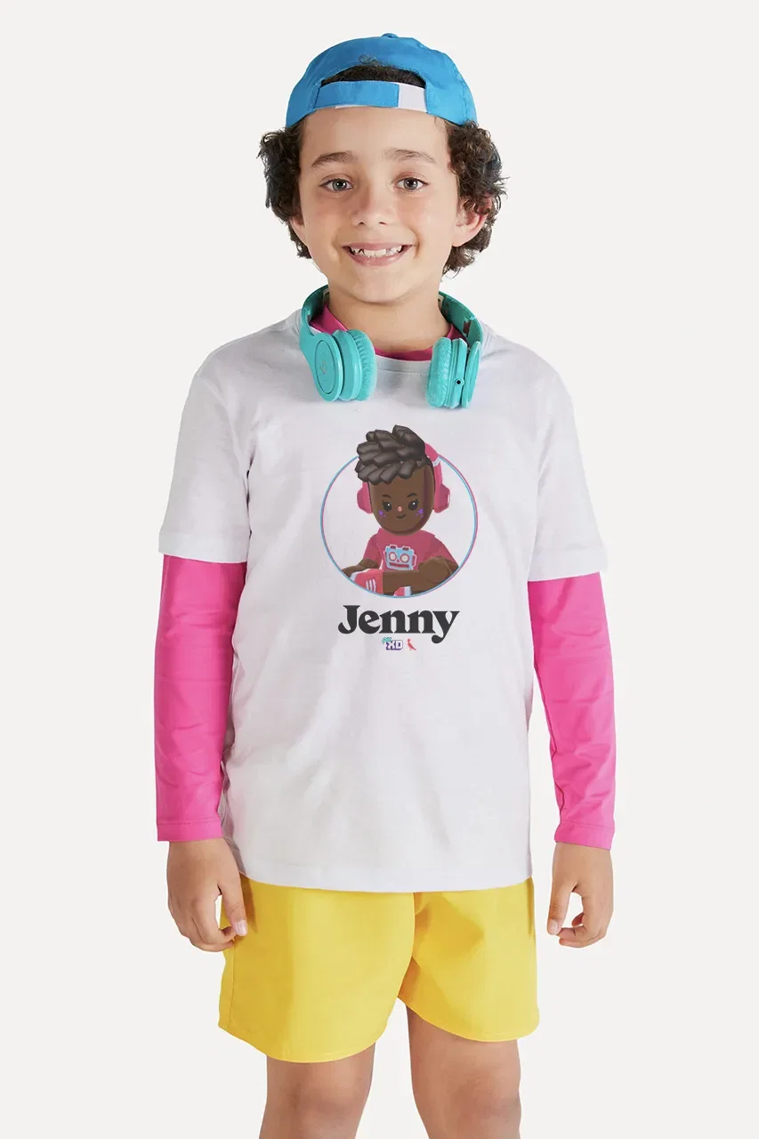 Camiseta Mini Jenny Pk Xd