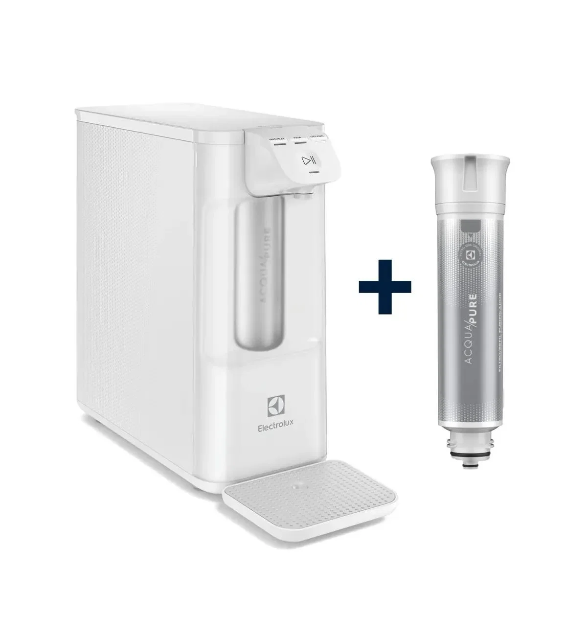 Purificador de água Pure 4x Electrolux (PE12B) + Filtro / Refil de Água Acqua Pure