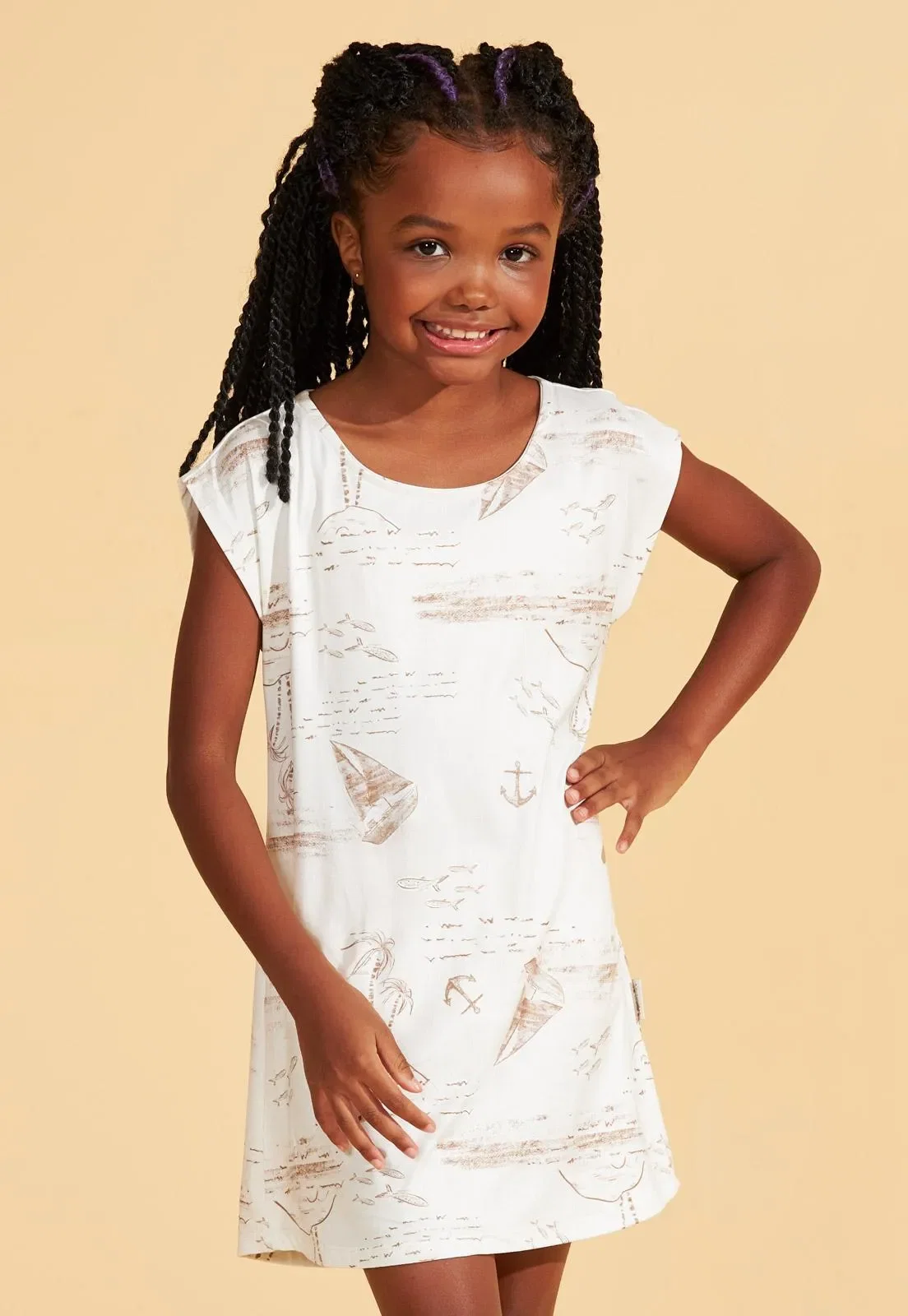 Camisão Juvenil de Viscose Digital Recco — imagem 1