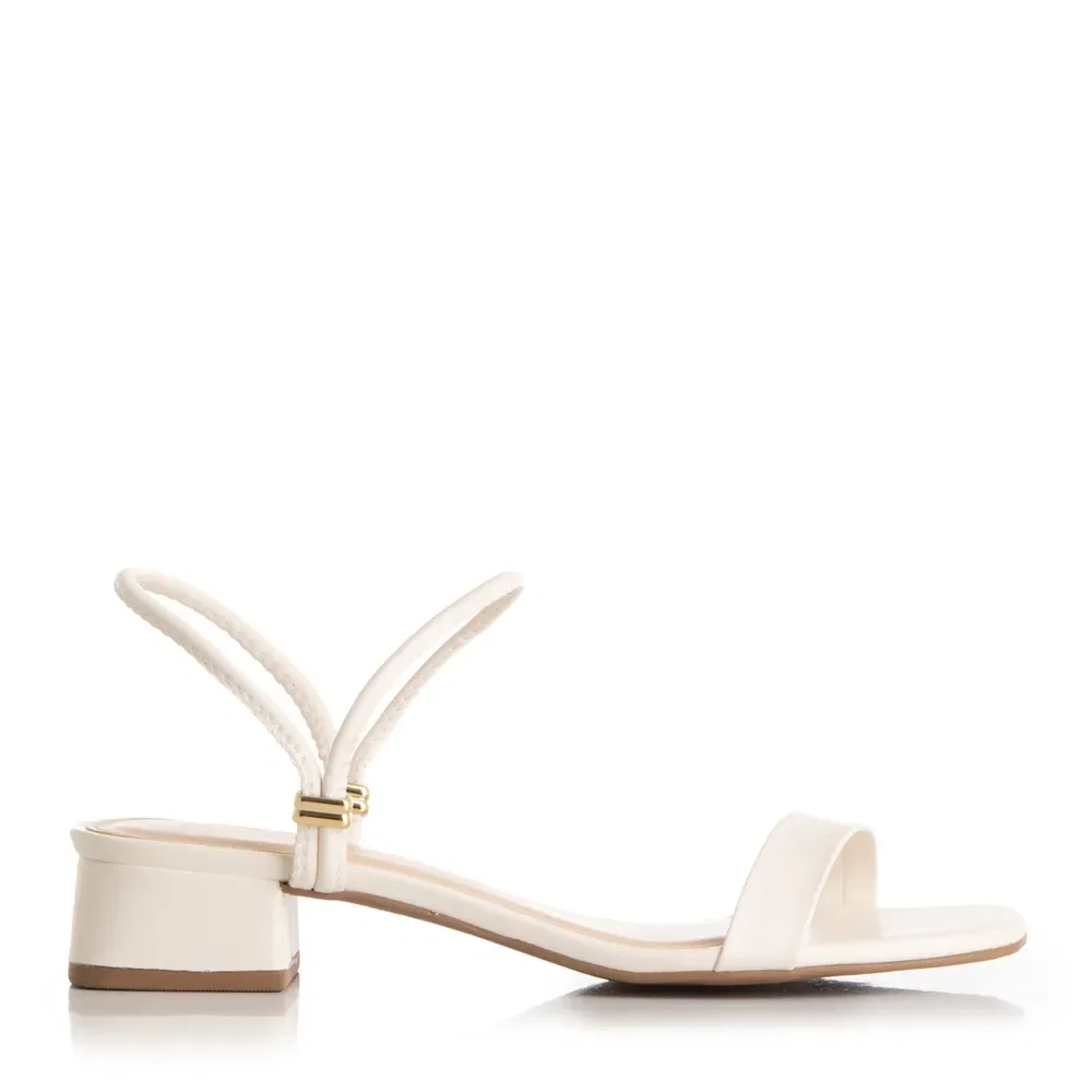Sandália Off White Calce Fácil