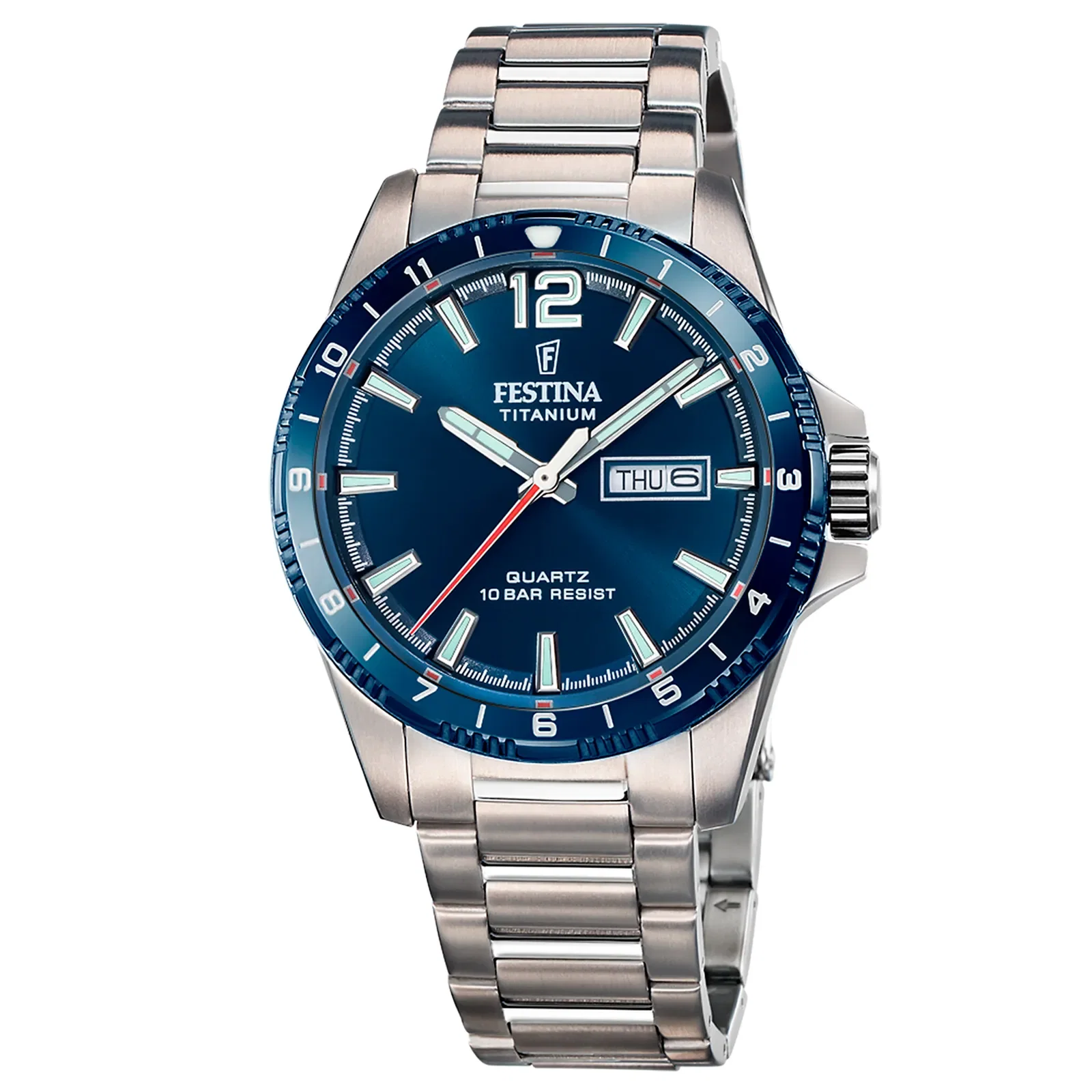 Relógio Festina Masculino Aço Prateado