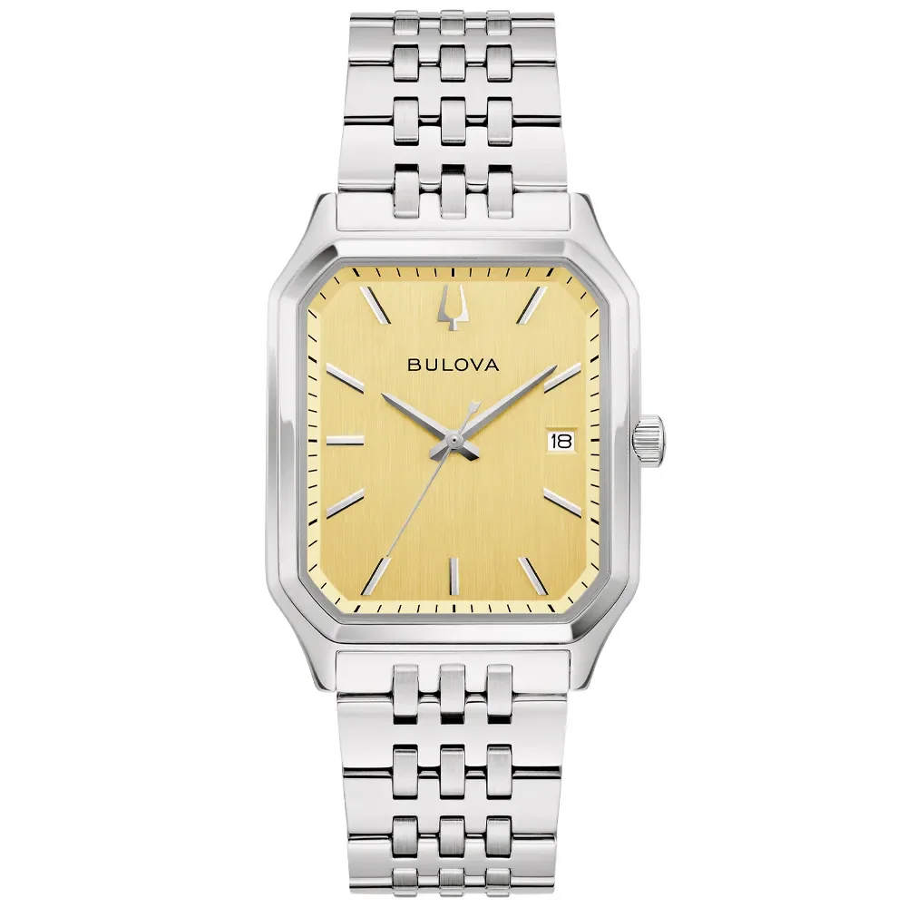 Relógio Bulova Tony Bennett Masculino em Aço Prateado 96B471N