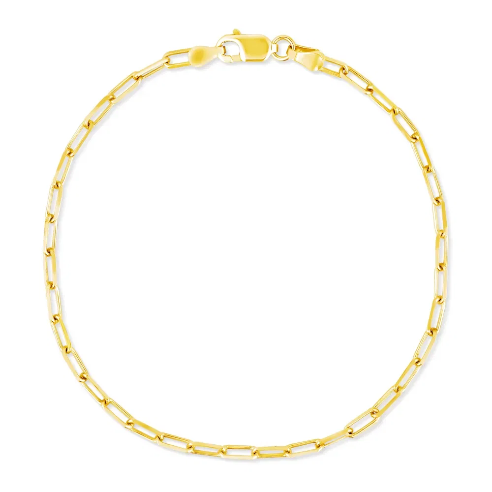 Pulseira Life Cadeado em Prata 925 com Banho de Ouro Amarelo 18k — imagem 1