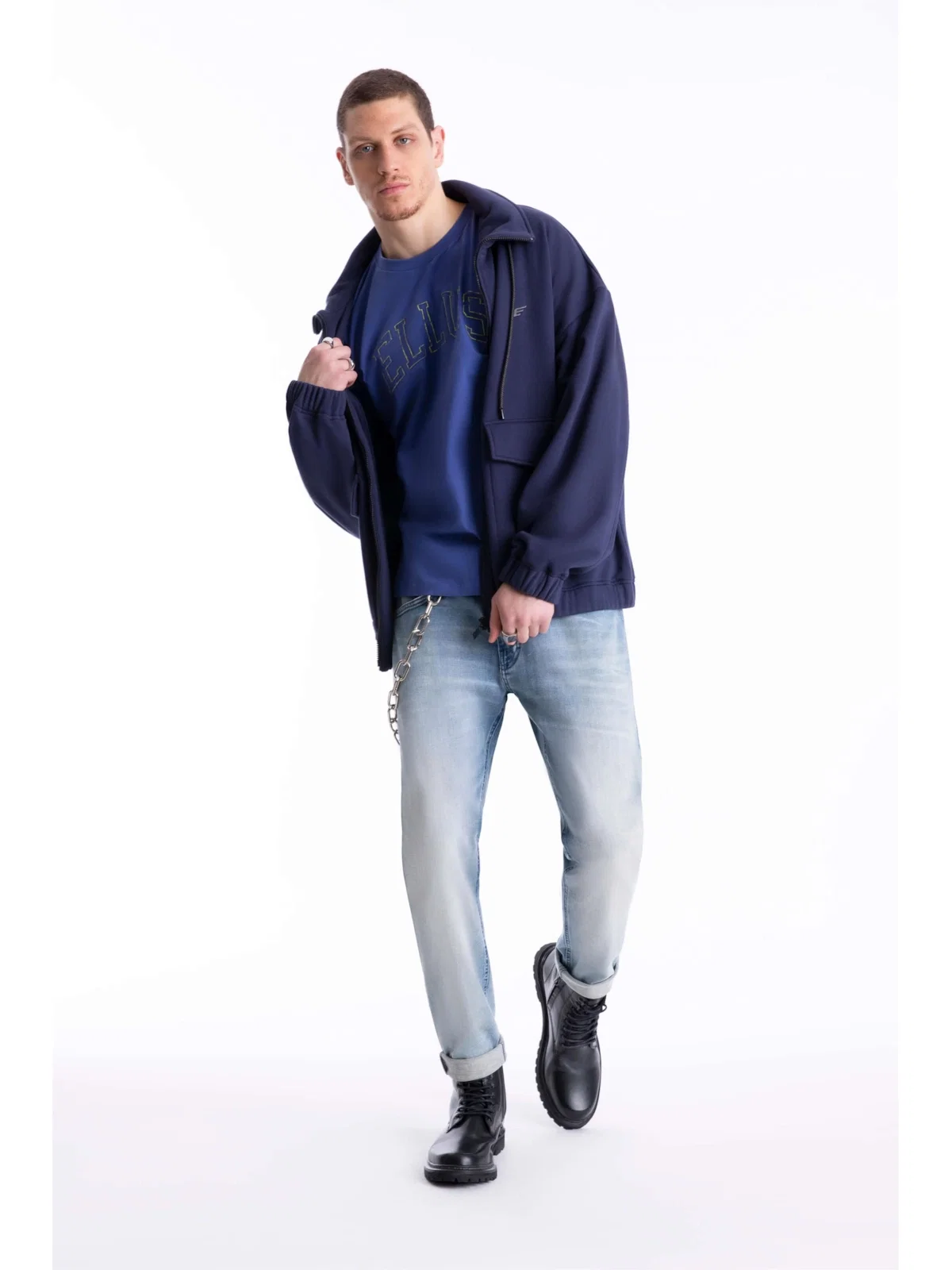 Calça Jogging Memory Skinny 1598-Lav.Claro C/ Sky — imagem 1